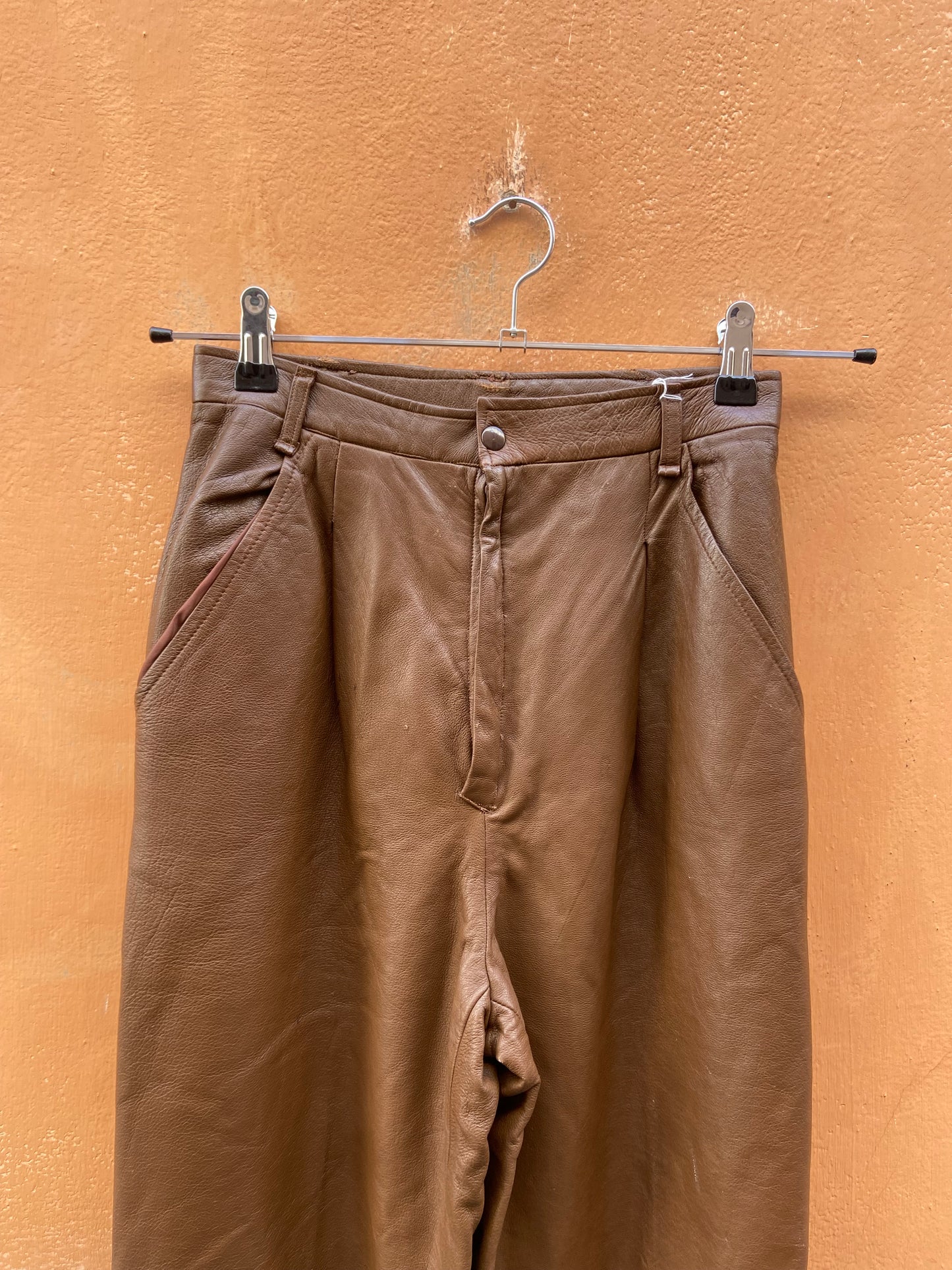 Pantalone in pelle