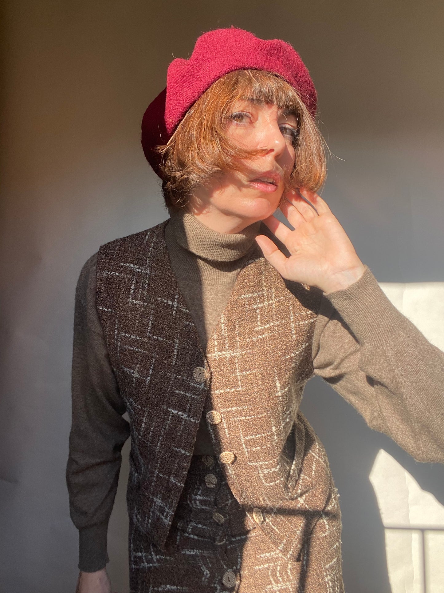 Completo gilet + gonna