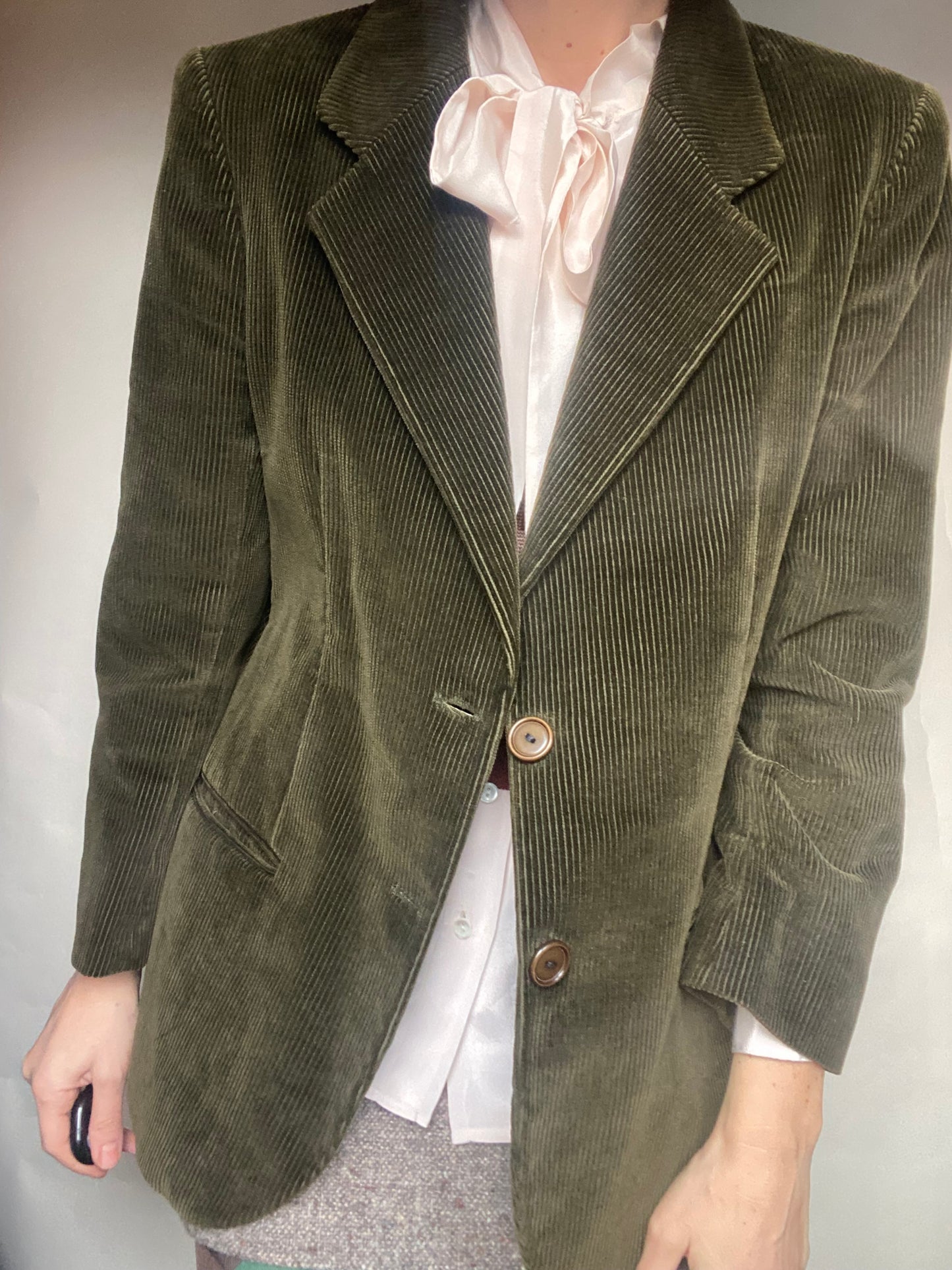 Blazer velluto a coste