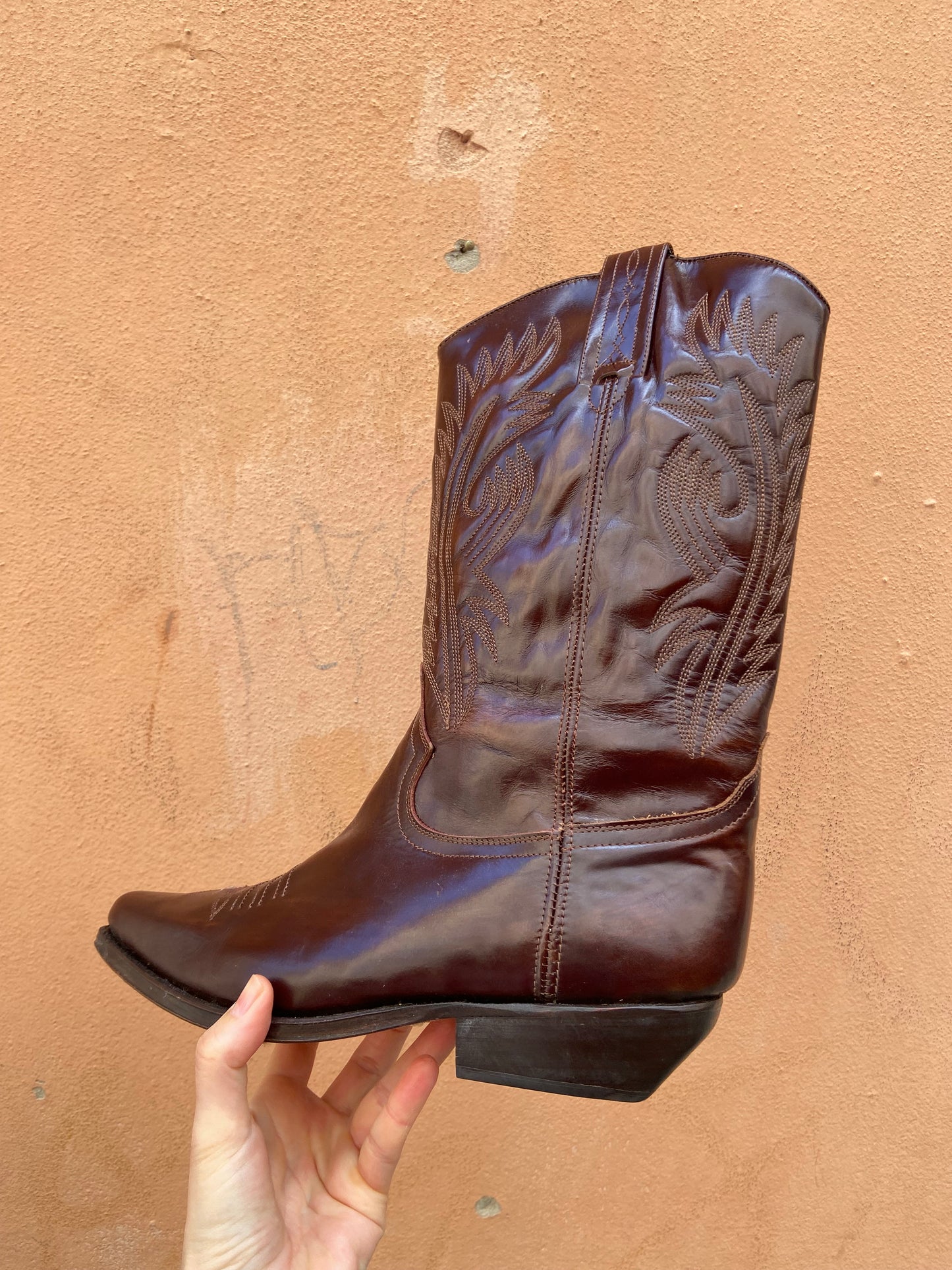 Texano marrone 43 deadstock