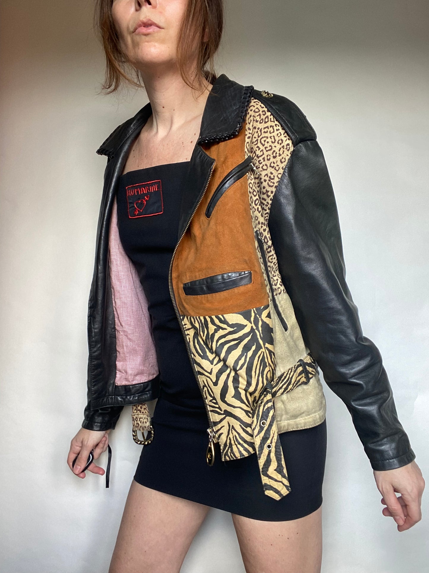 Giubbino patchwork
