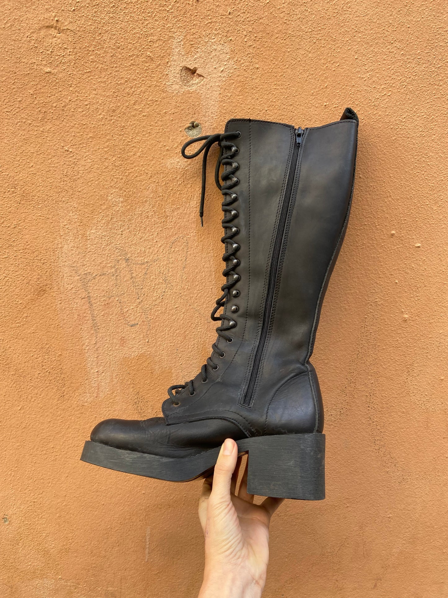 Stivale y2k stringato 38/39