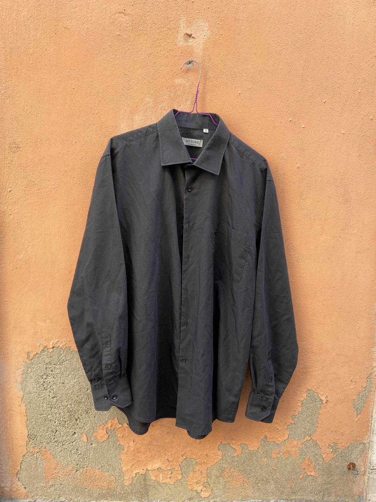 Camicia nera unisex