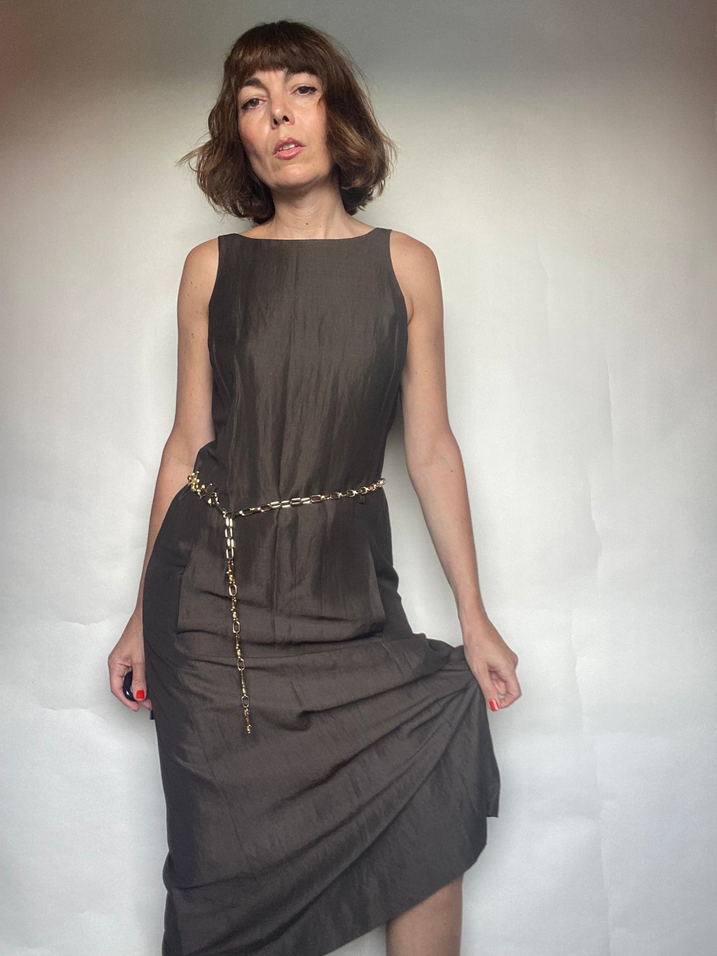 Maxmara y2k minimal dress