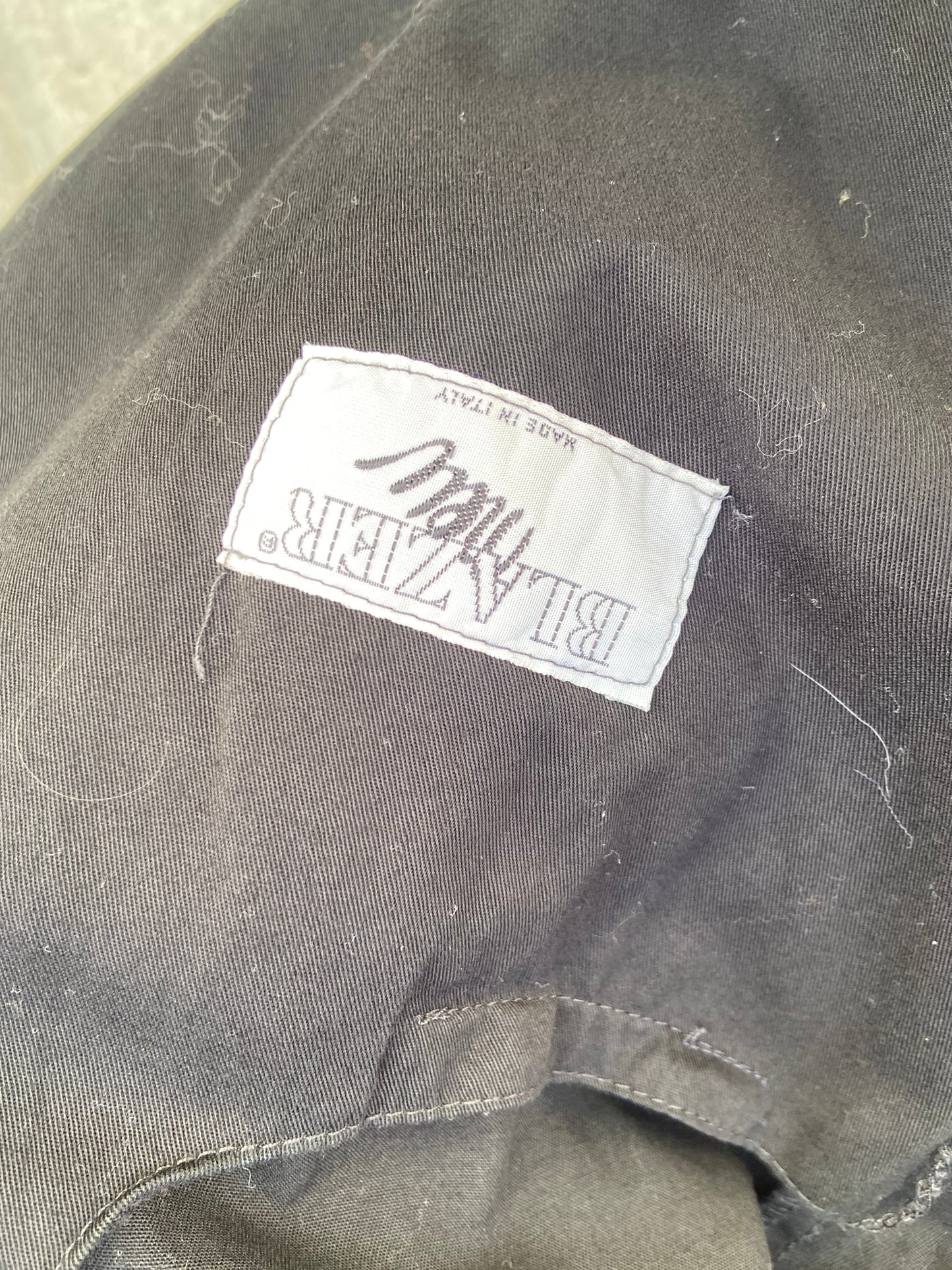 Blazer nero estivo