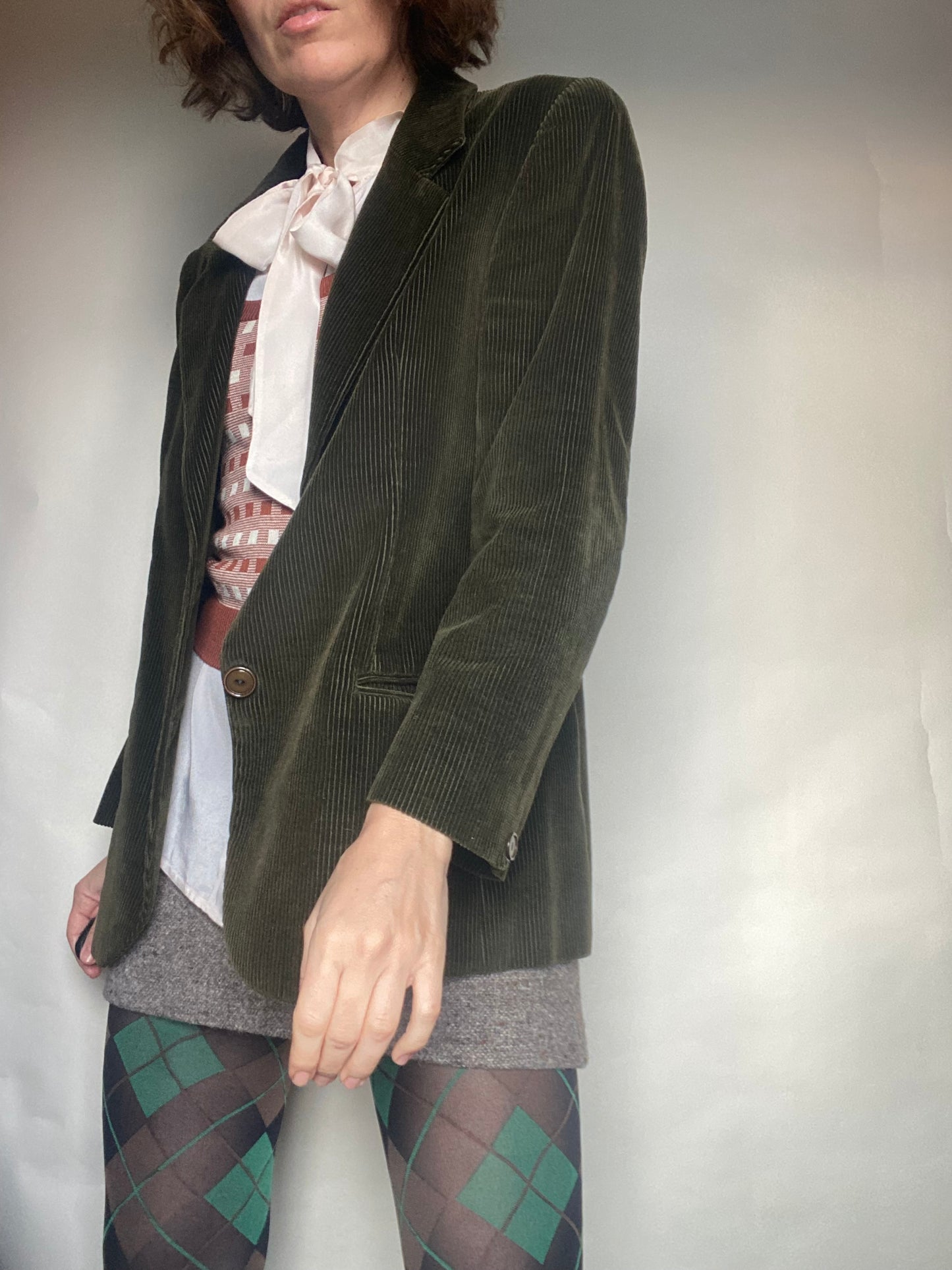 Blazer velluto a coste