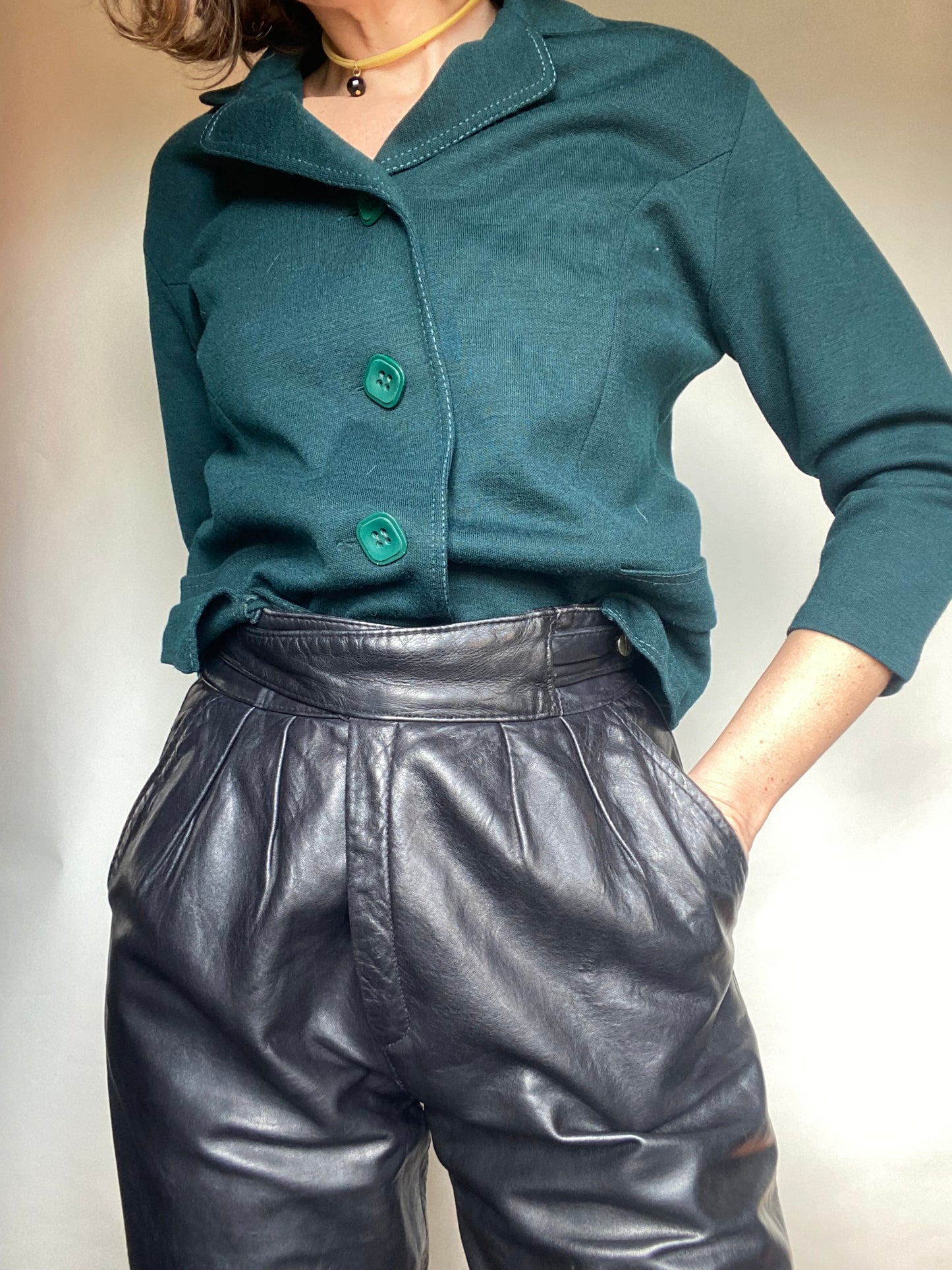Pantalone pelle Expresso