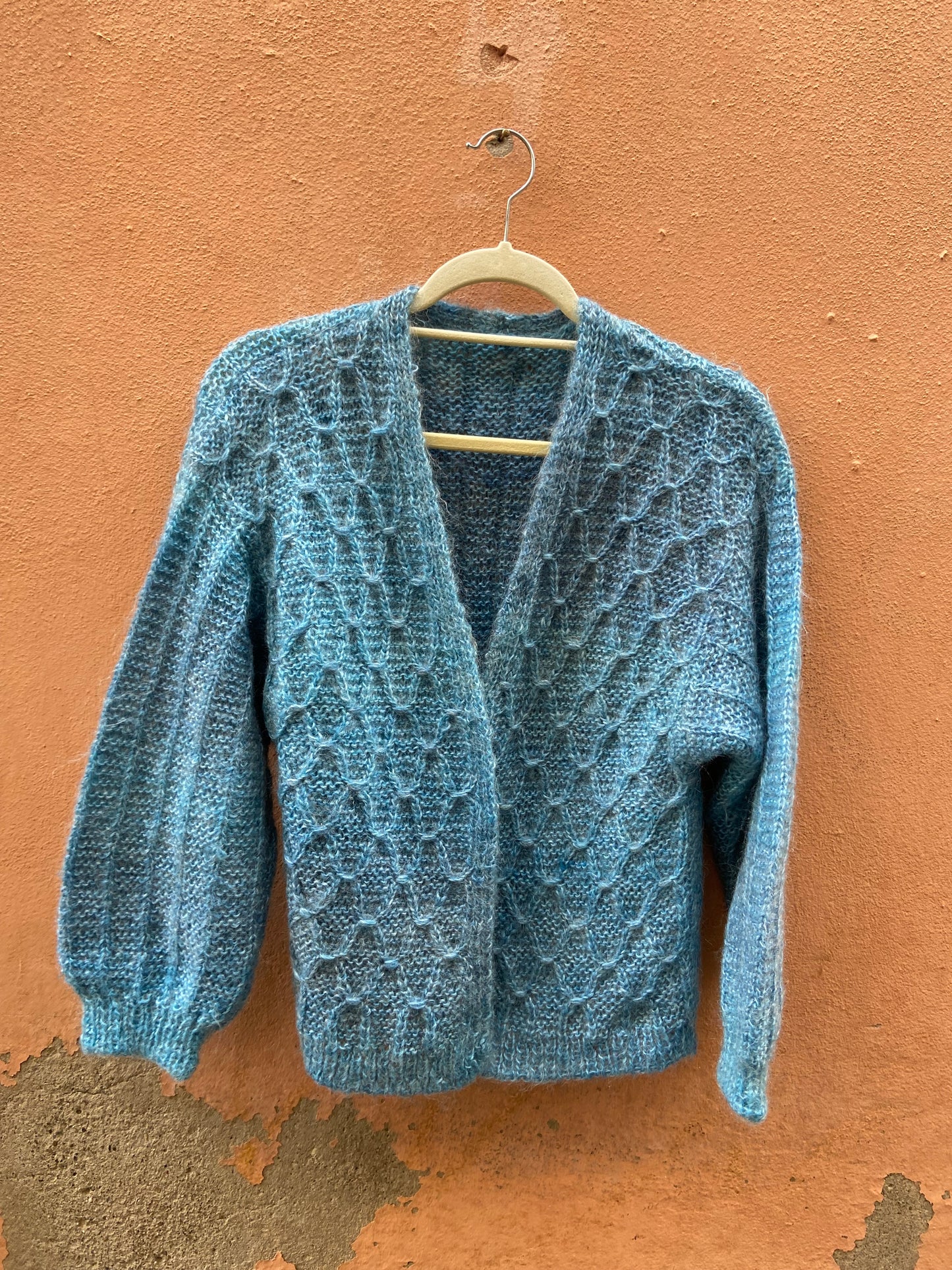 Cardigan azzurro