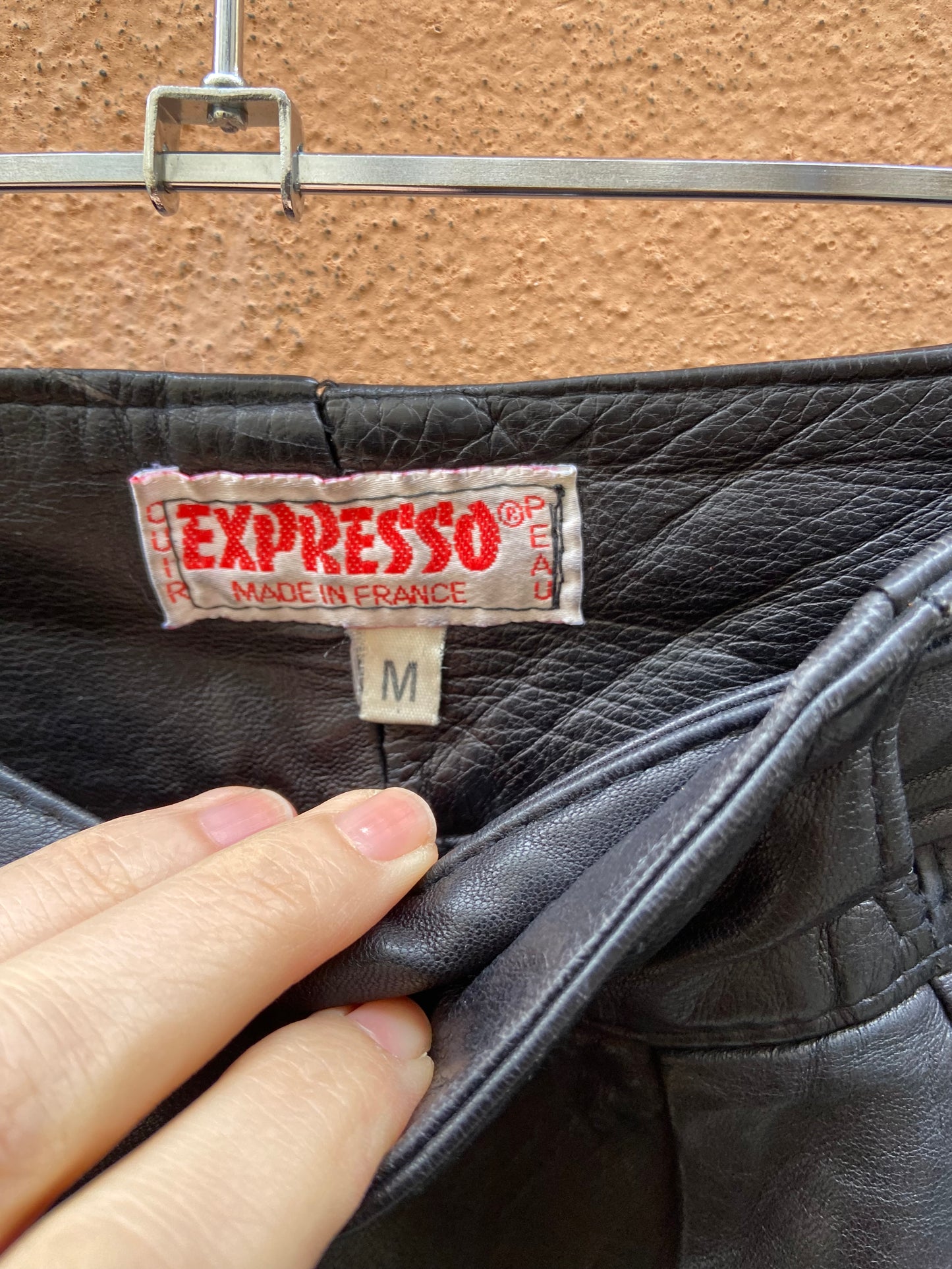 Pantalone pelle Expresso