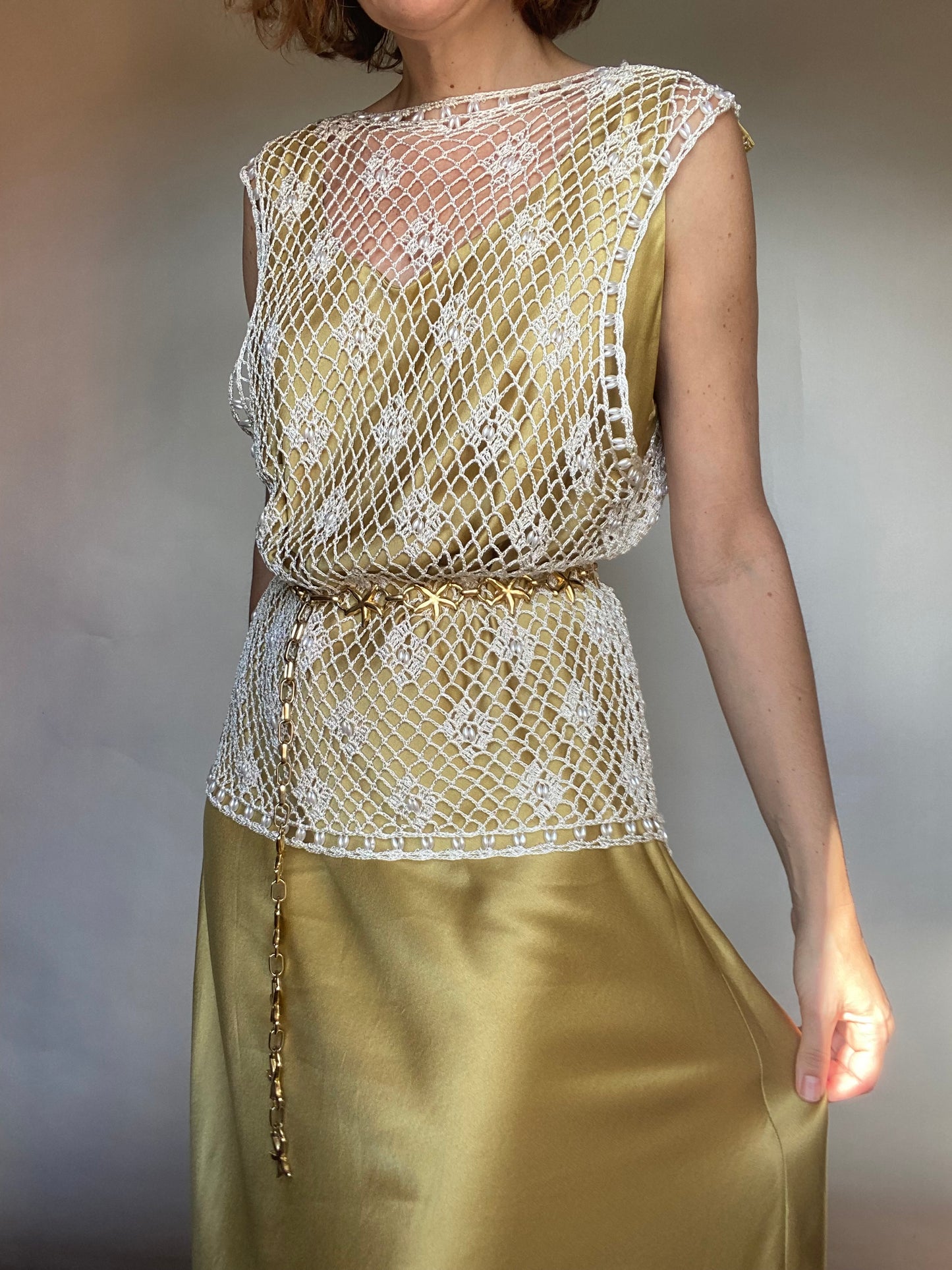 Gilet perline
