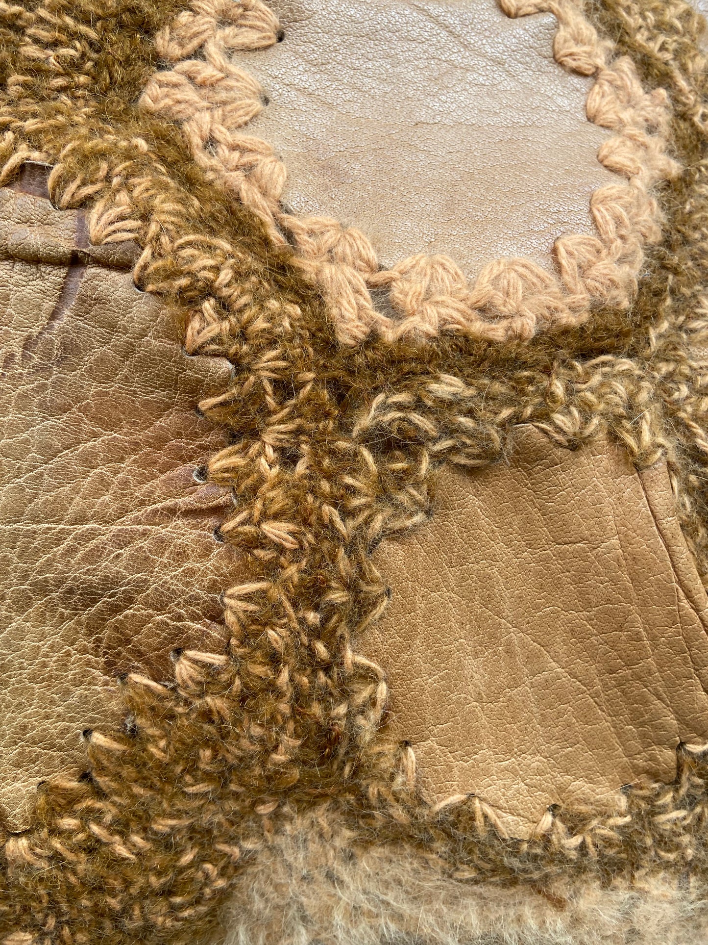 Gilet artigianale patchwork