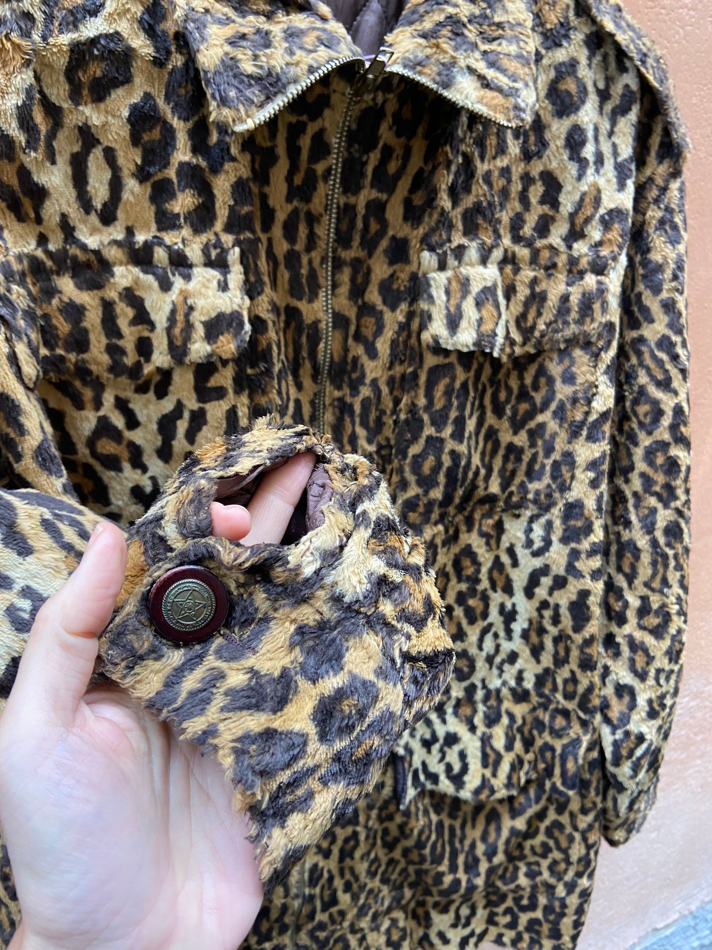 Ecopelliccia Leopard