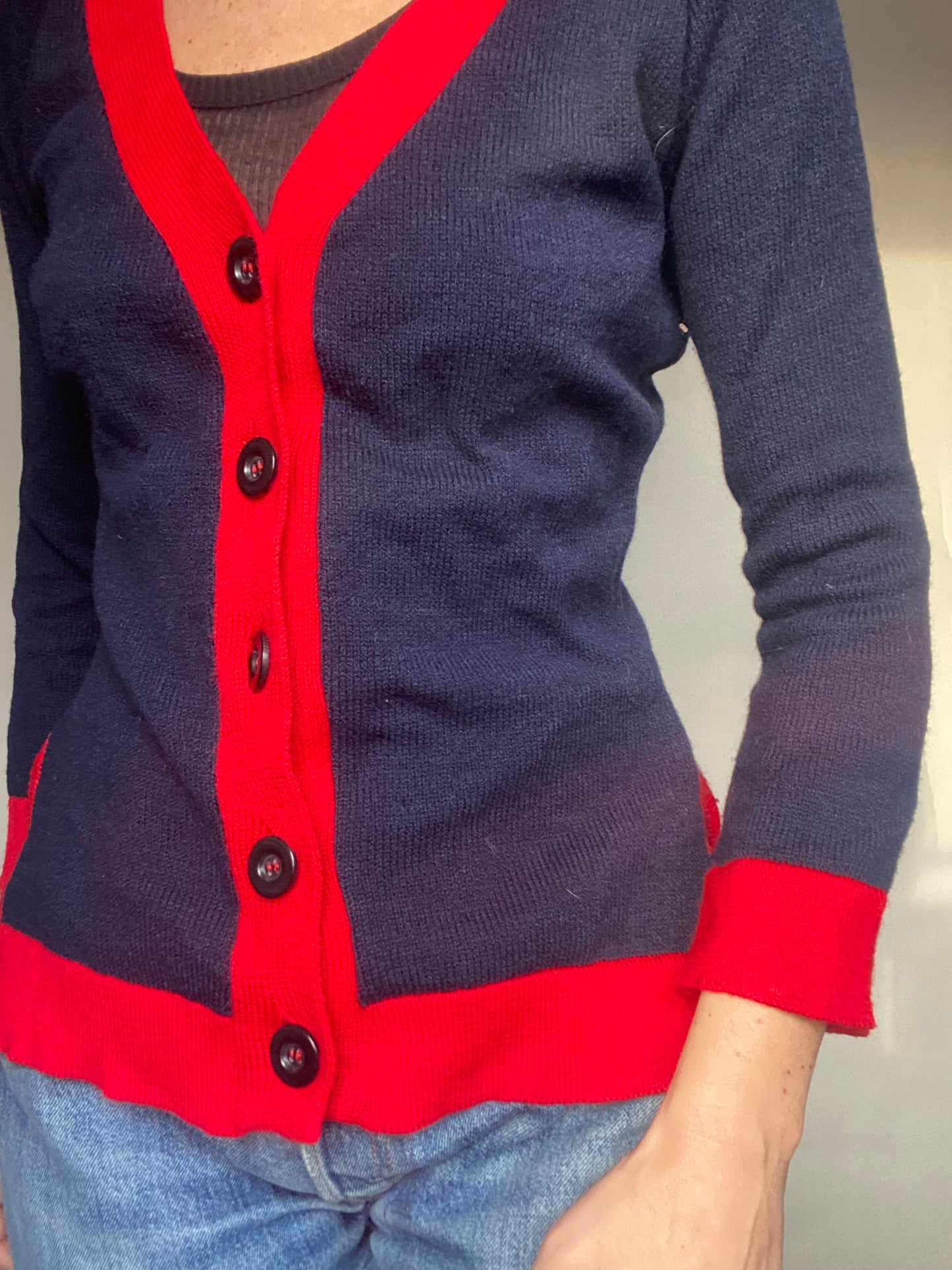 Cardigan marinaretto