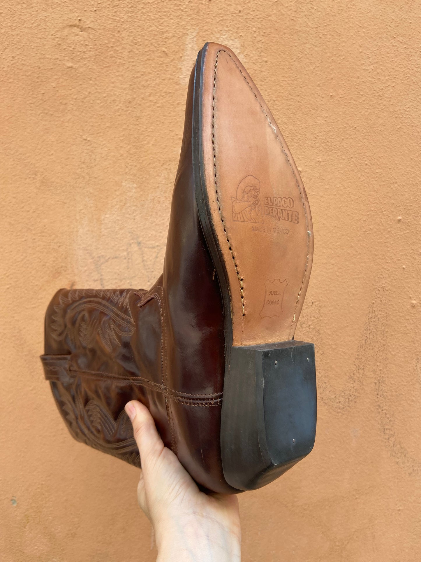 Texano marrone 43 deadstock