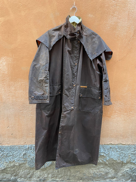 Impermeabile con mantella