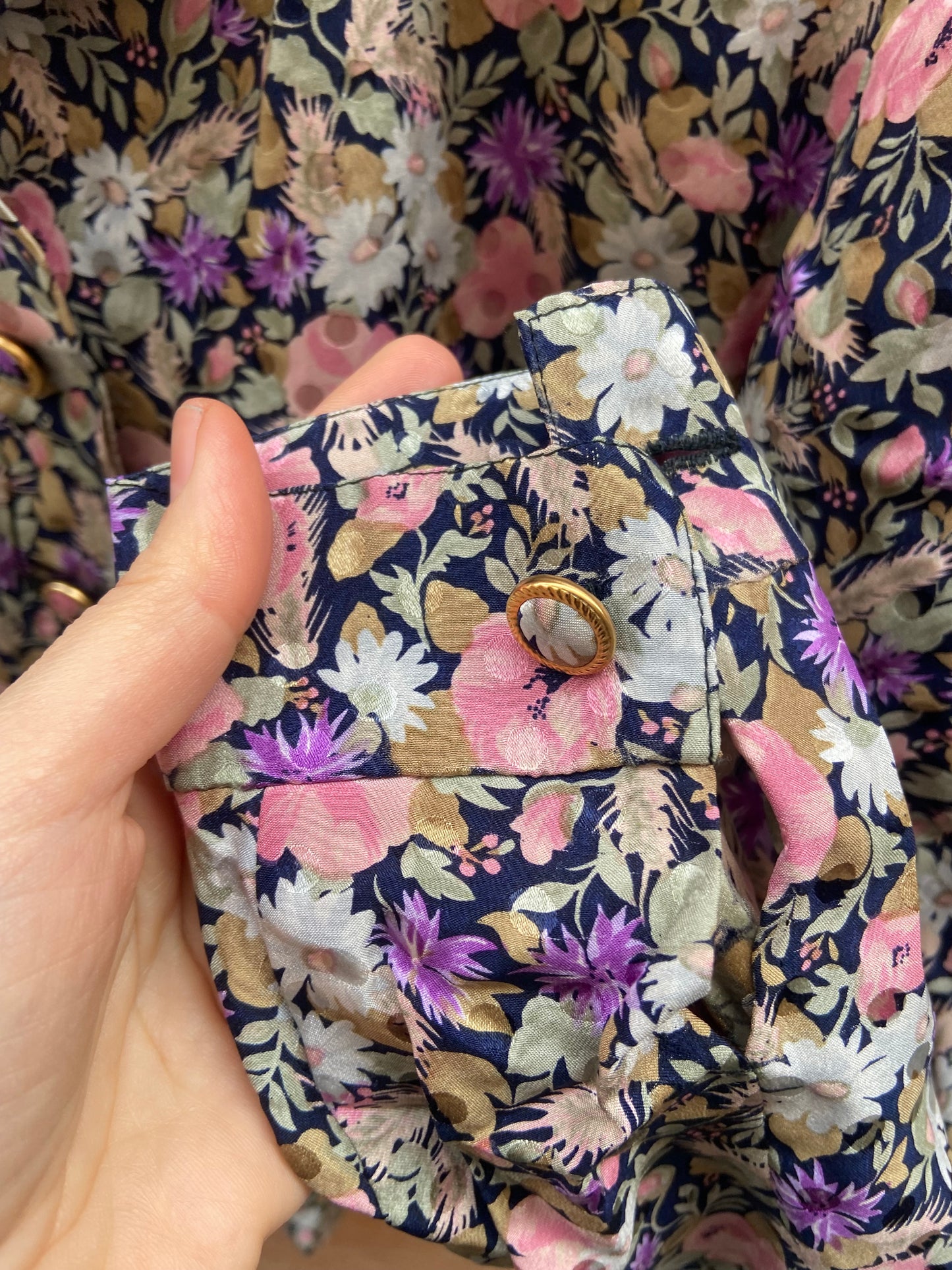 Camicia vintage floreale