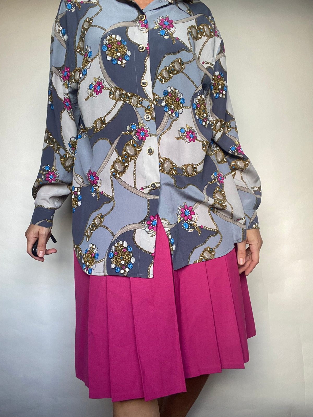 Camicia seta persona