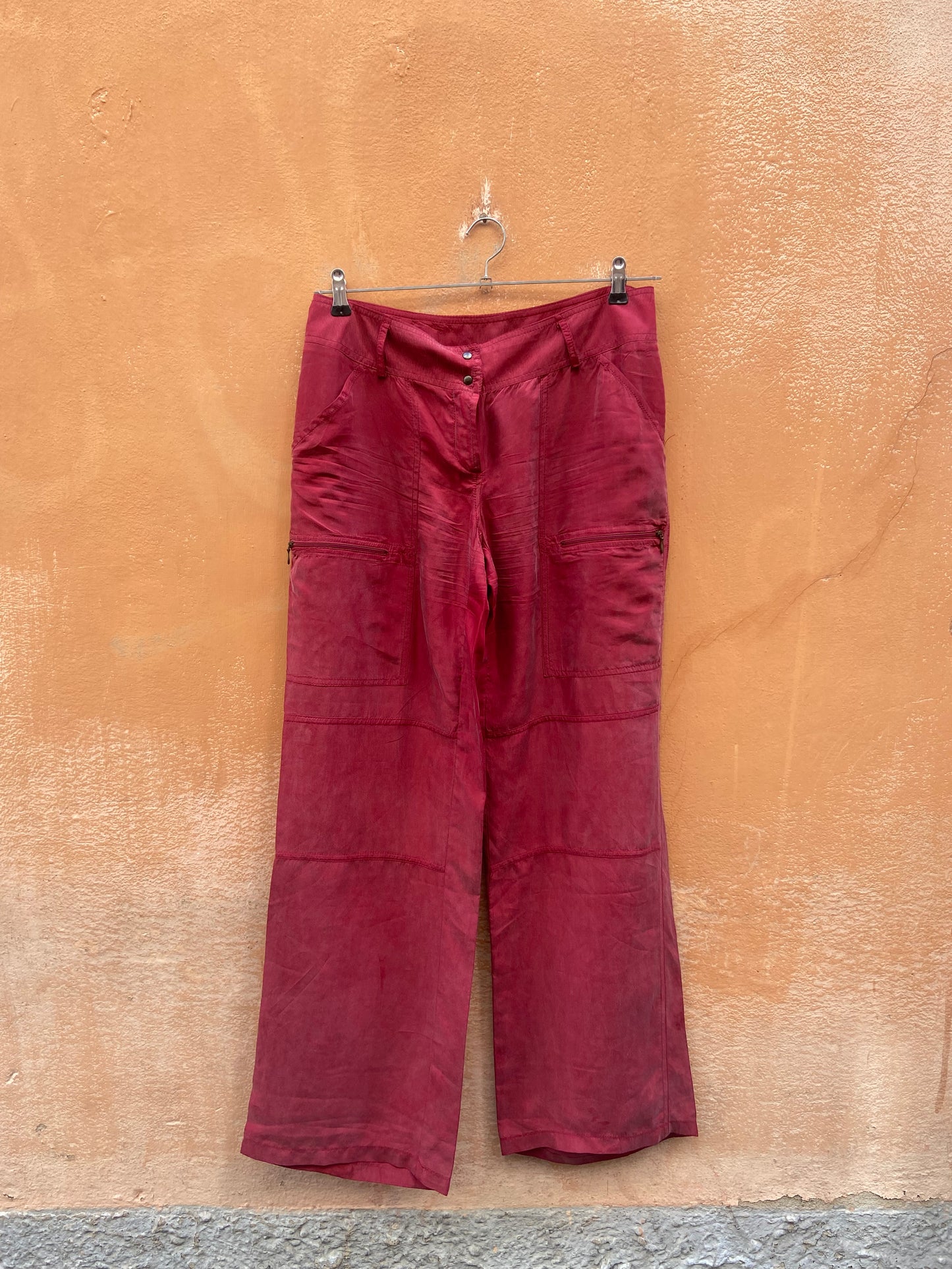 Motivi pantalone seta
