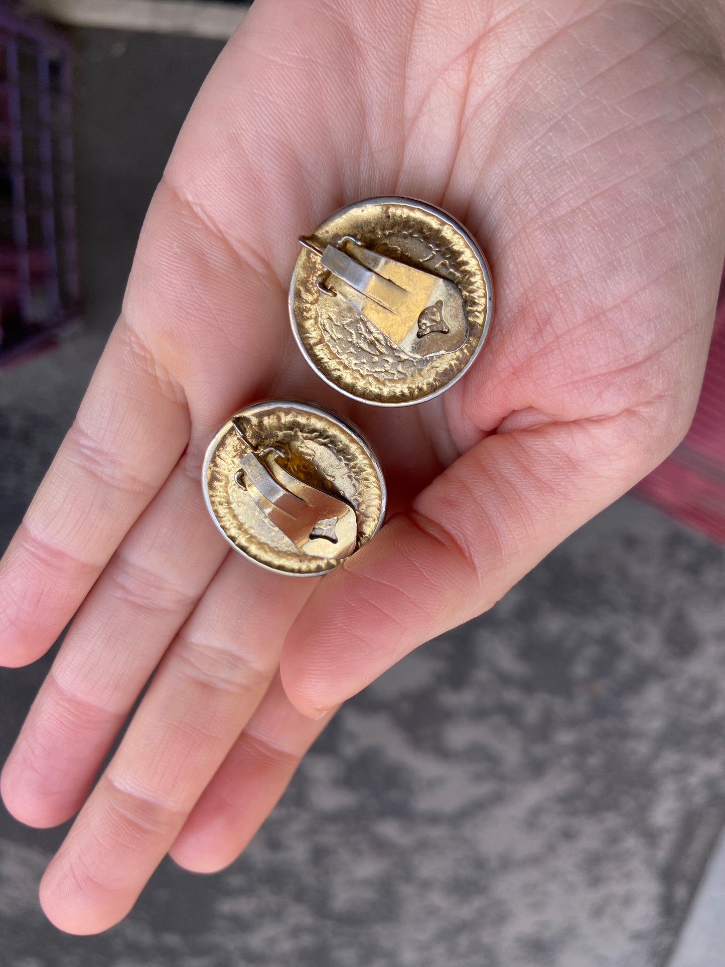 Orecchini clip vintage