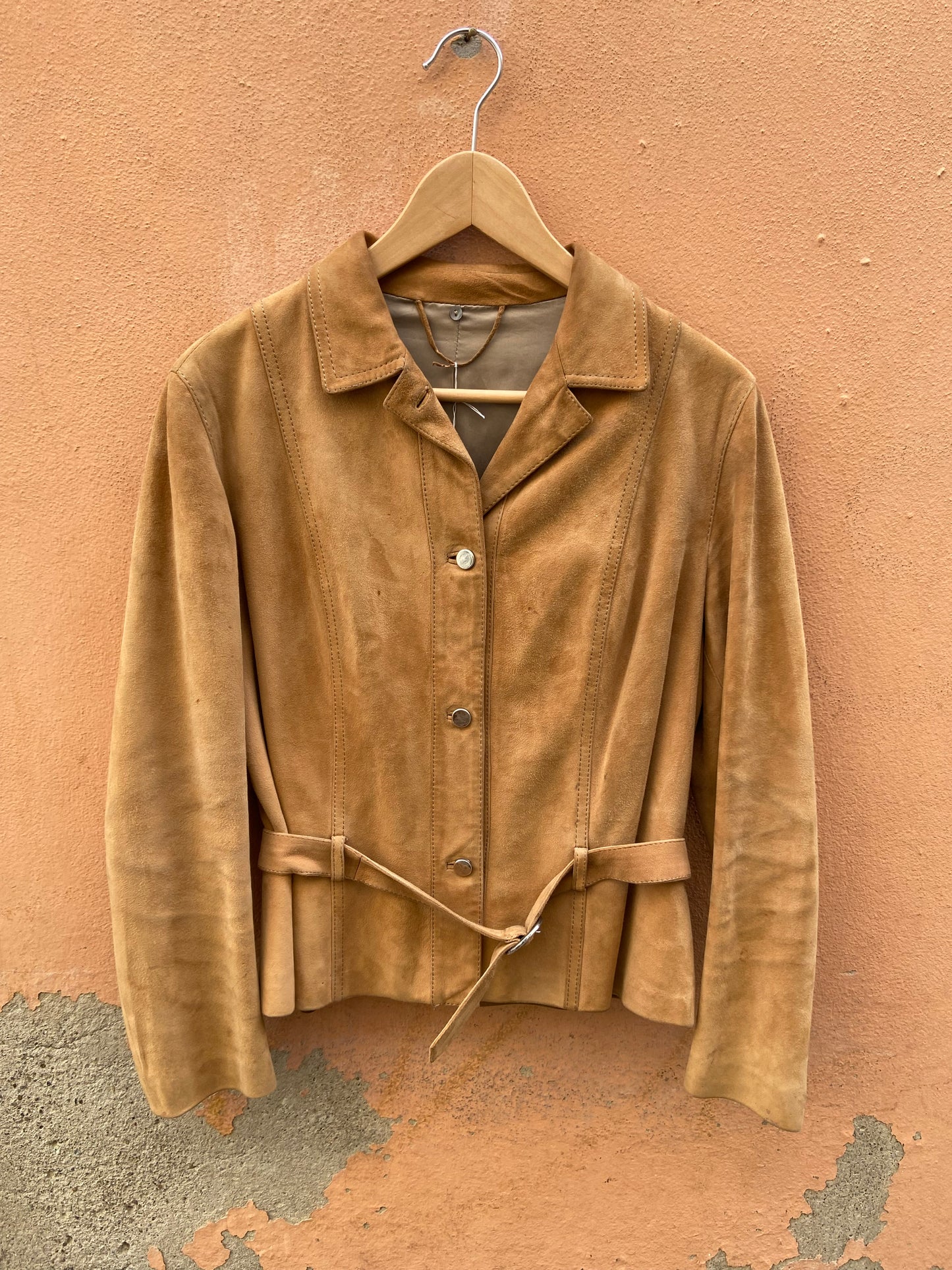 Giacca 70s scamosciata Laura