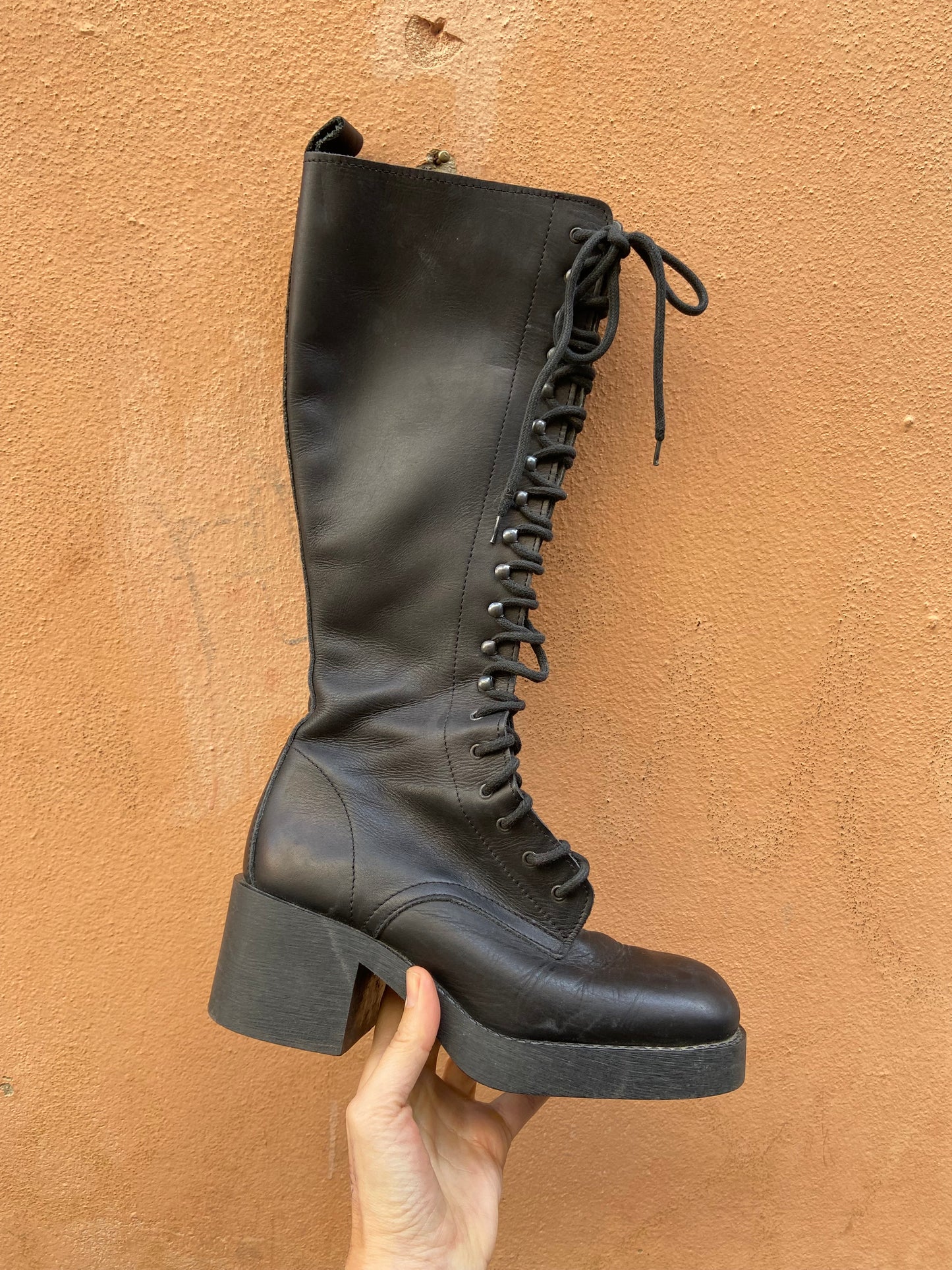 Stivale y2k stringato 38/39