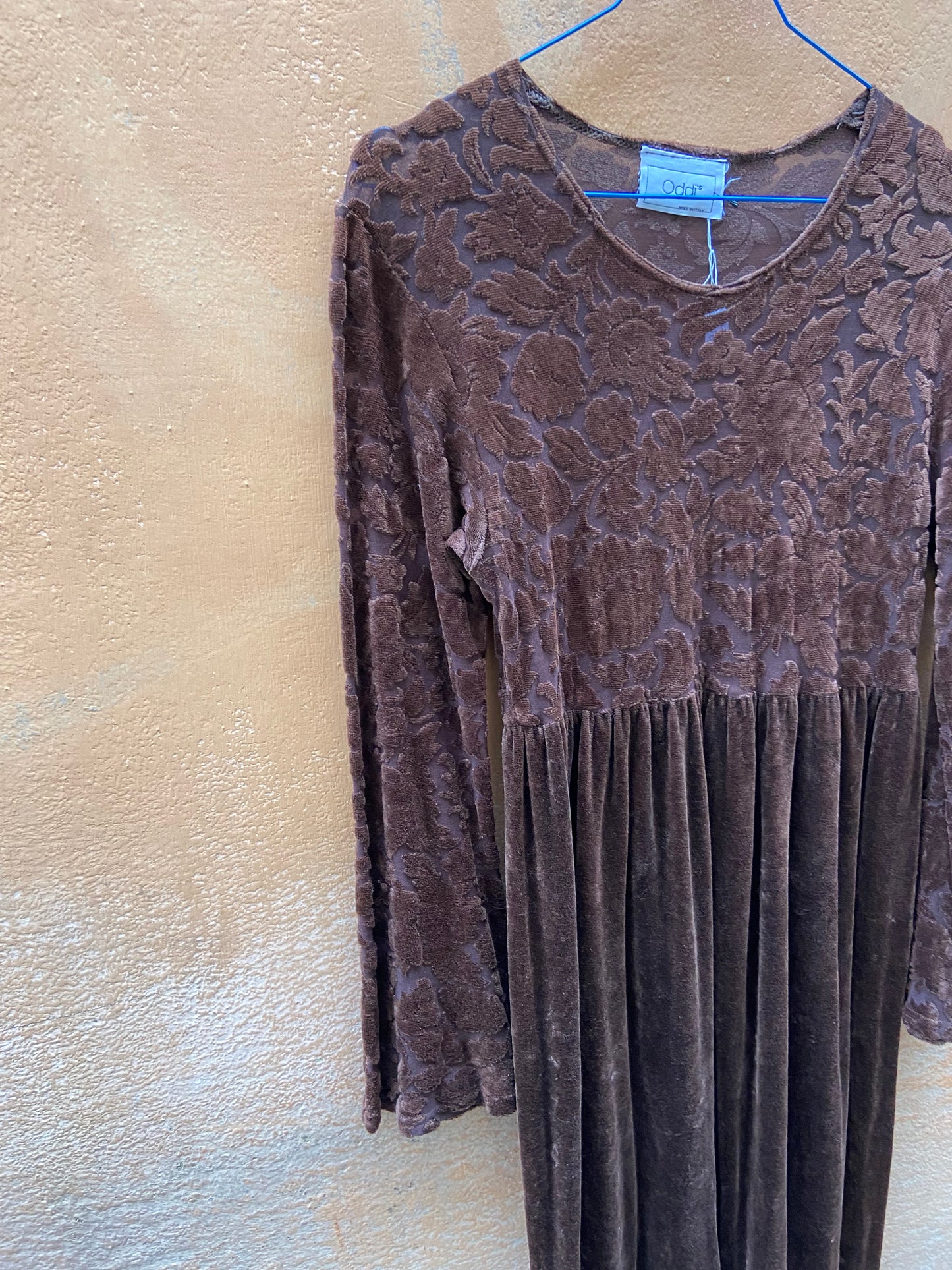 Abito grunge ciniglia