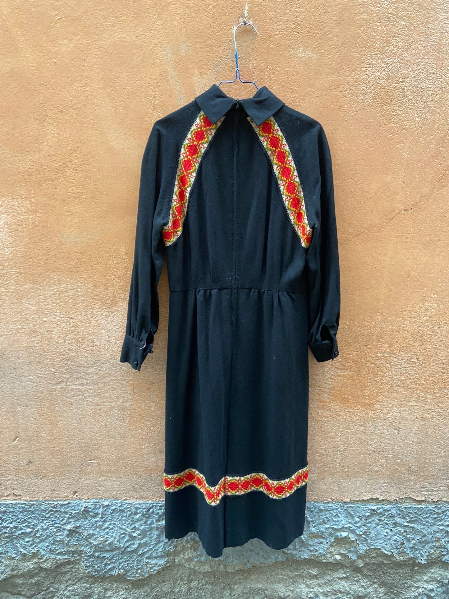 Abito lana sartoriale 70s