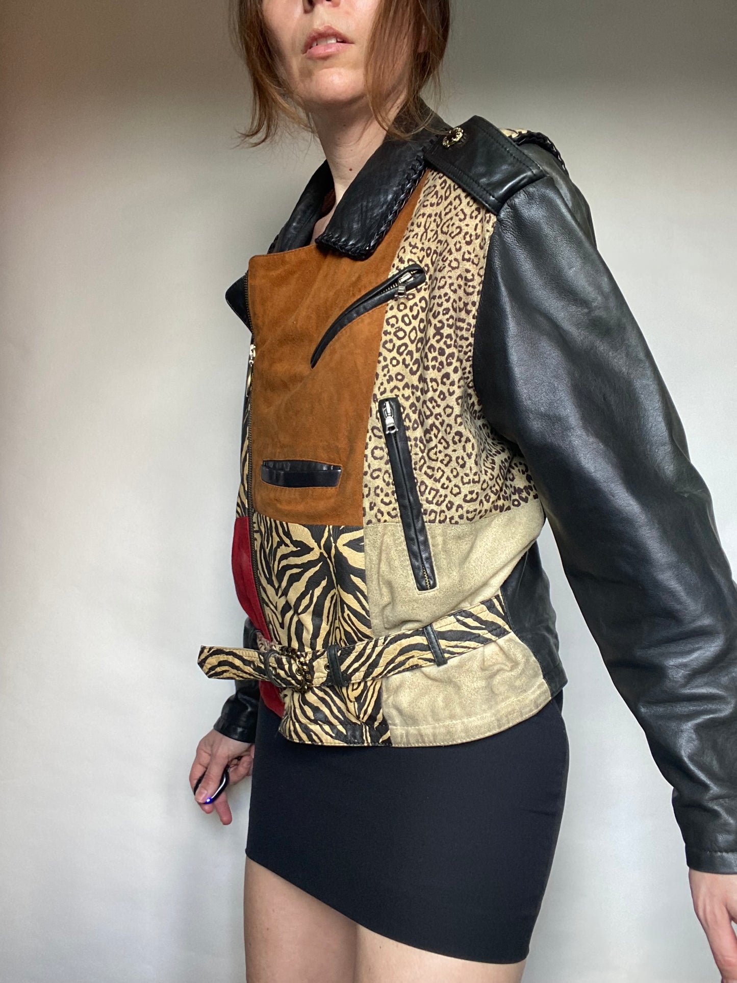 Giubbino patchwork