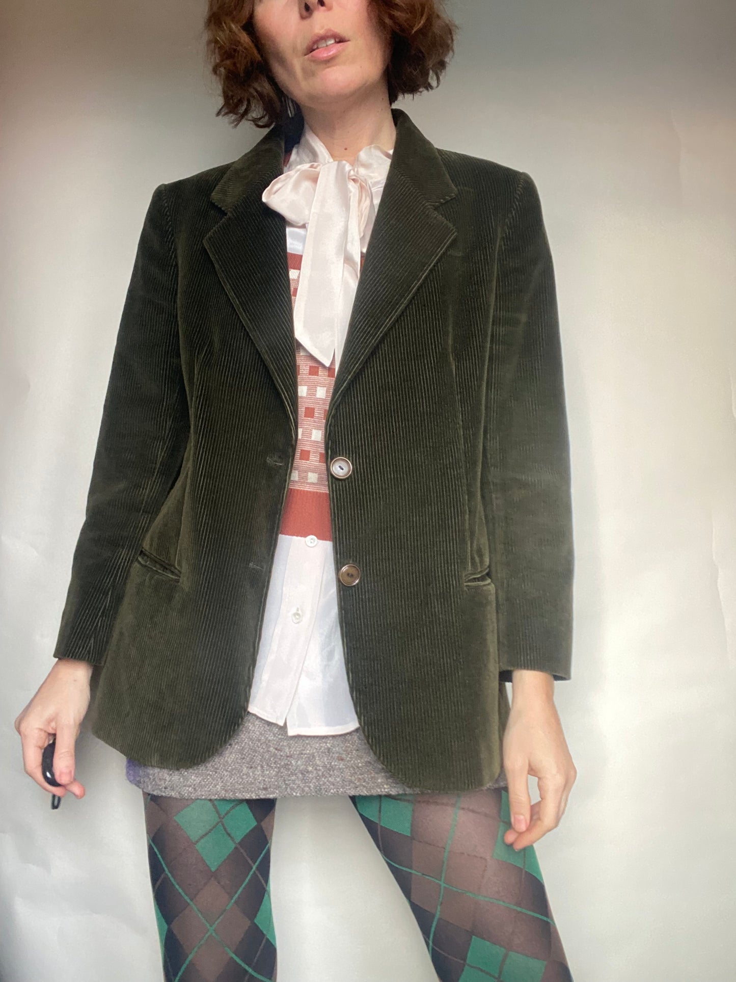 Blazer velluto a coste