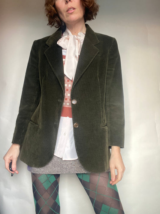 Blazer velluto a coste