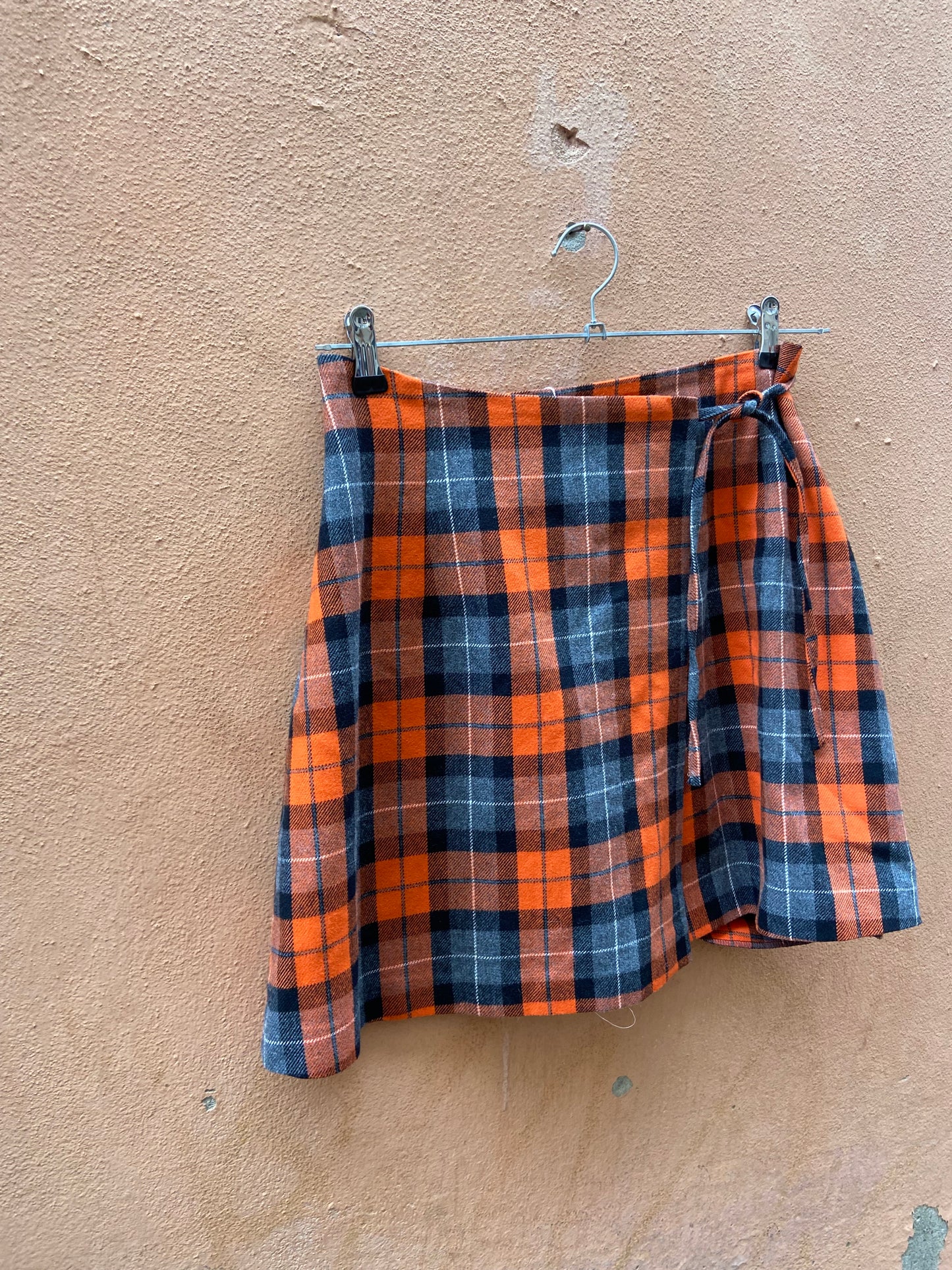 Mini tartan arancio