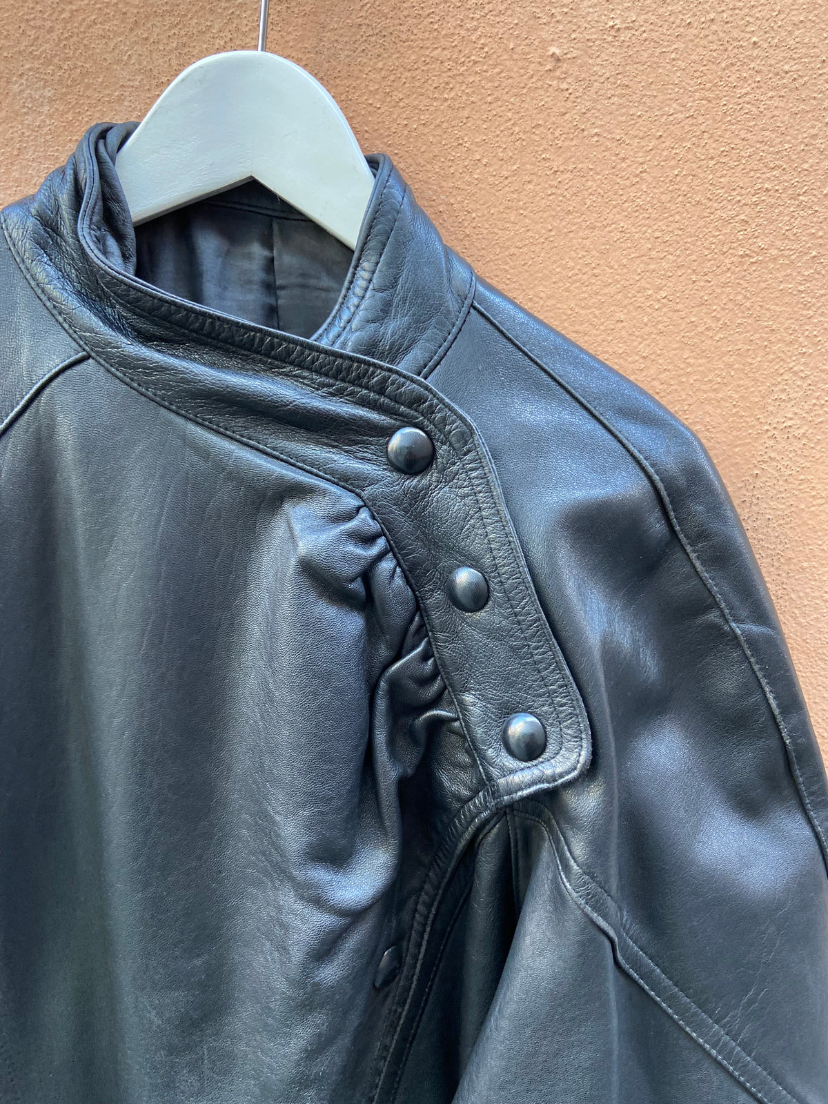 Bluson pelle 80s