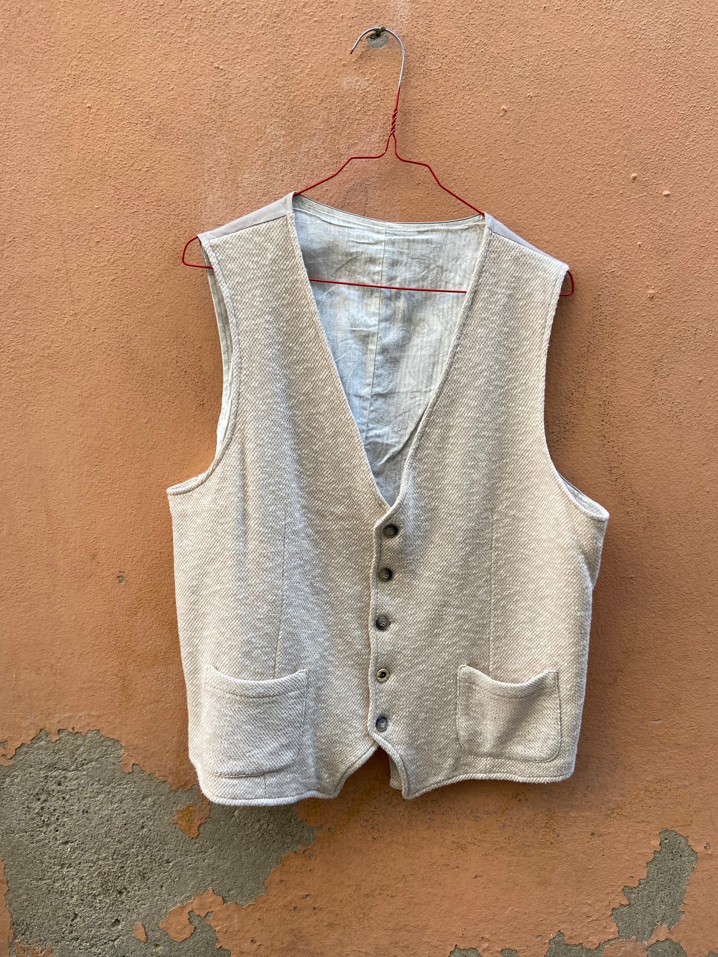 Gilet panna XL