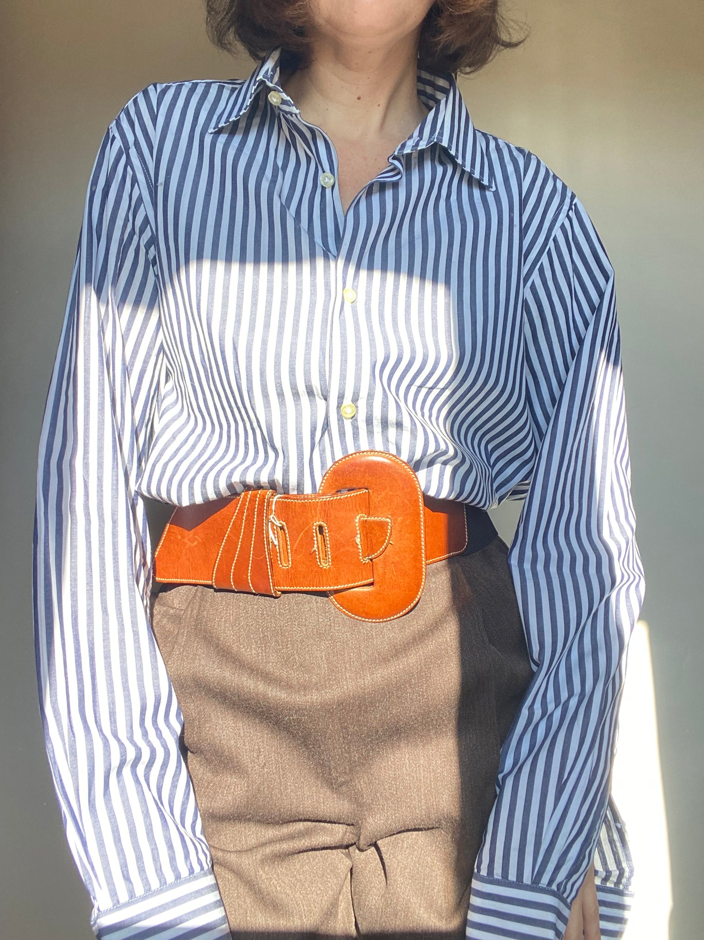 Cintura vintage pelle