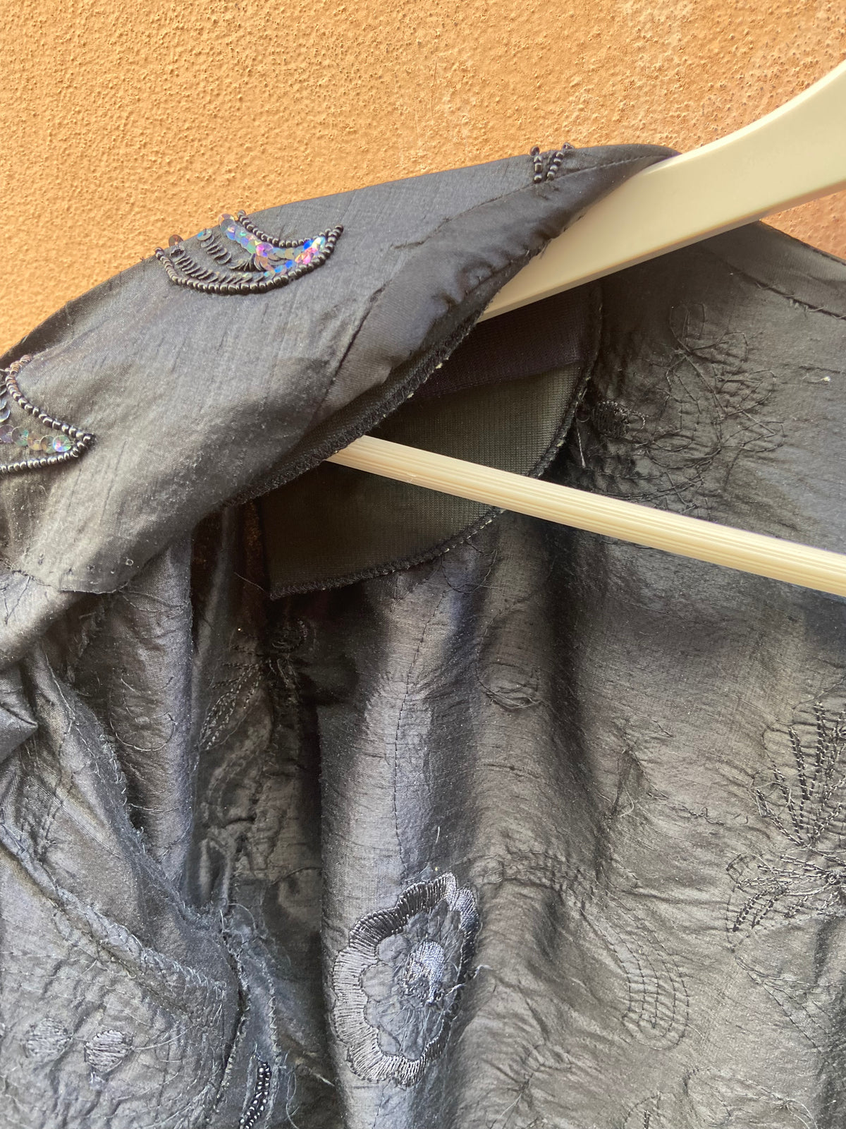Twinset sartoriale con pailettes