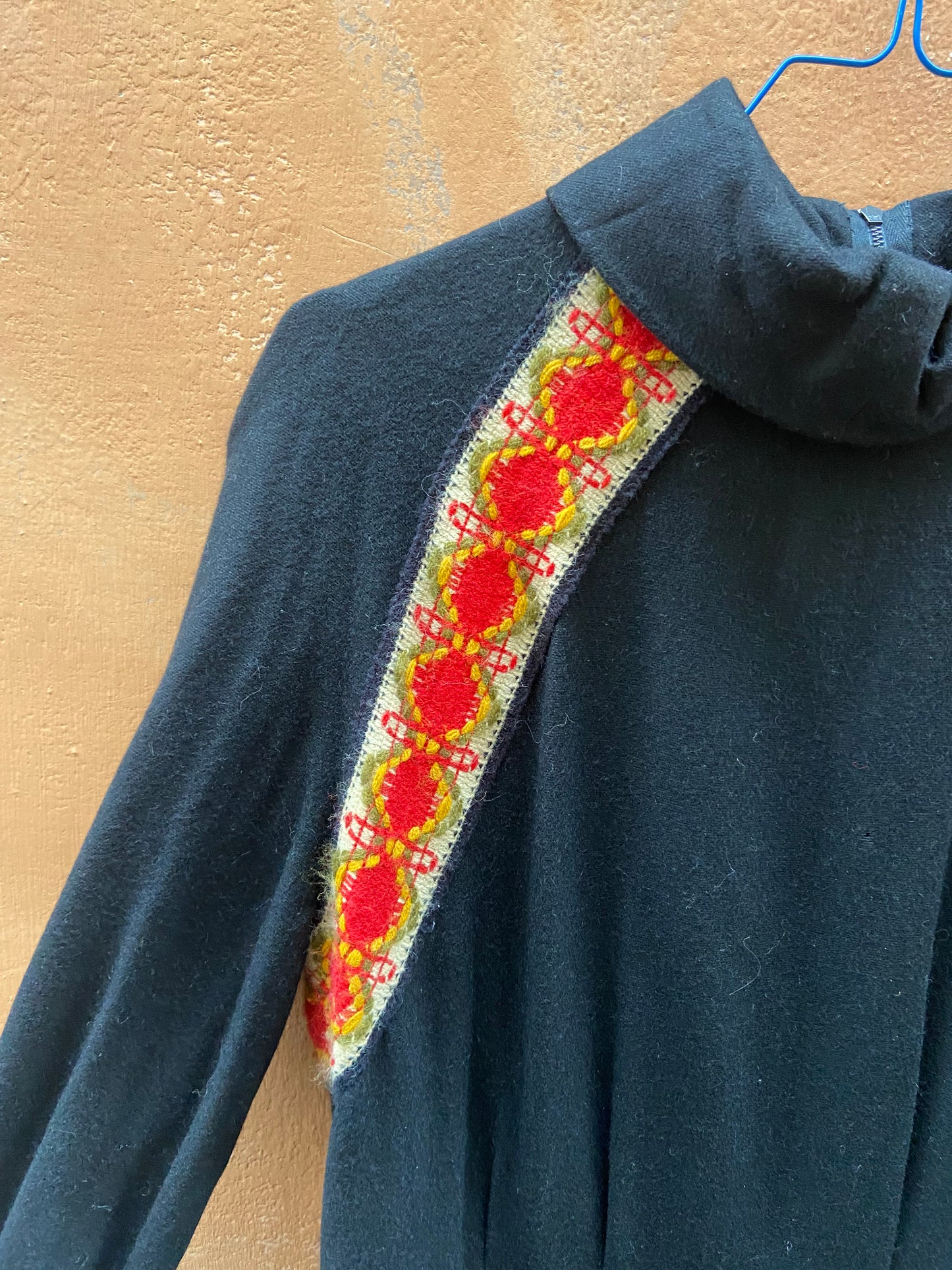 Abito lana sartoriale 70s