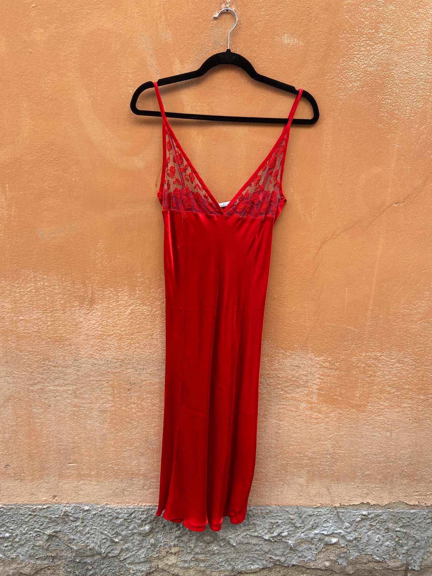 Slip dress Twinset rosso