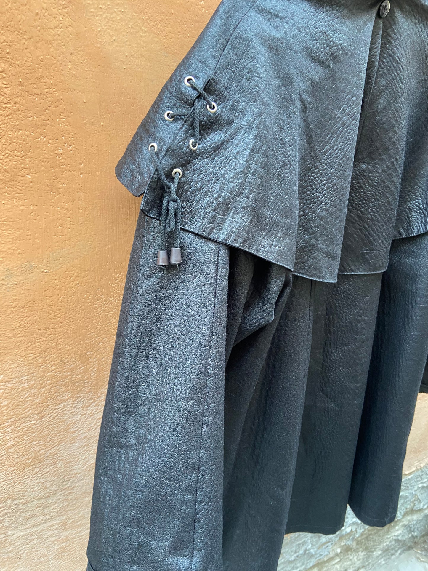 Giacca vintage con mantella