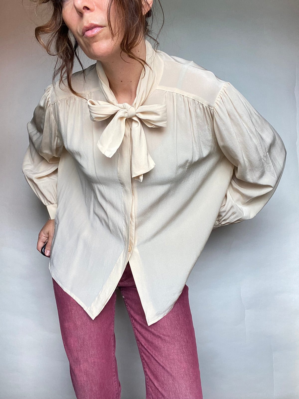 Camicia in seta