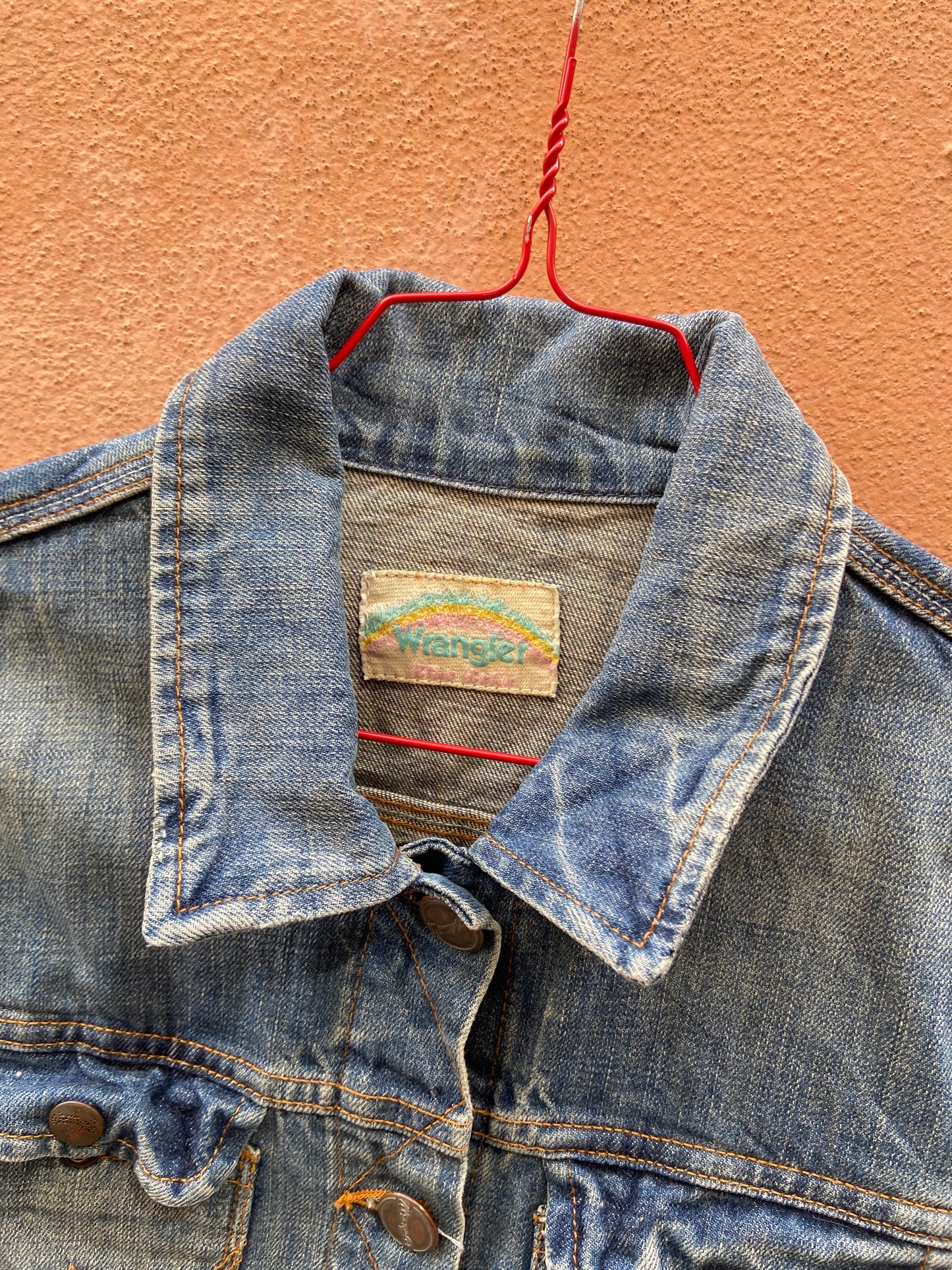 Giacchino jeans Wrangler vintage