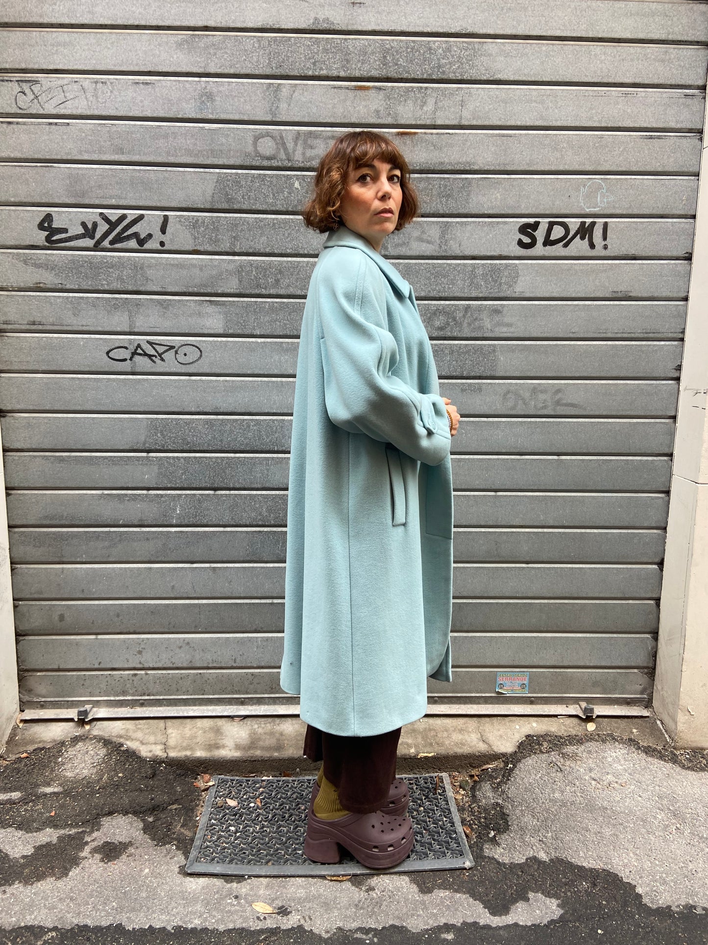 Cappotto azzurro Piero