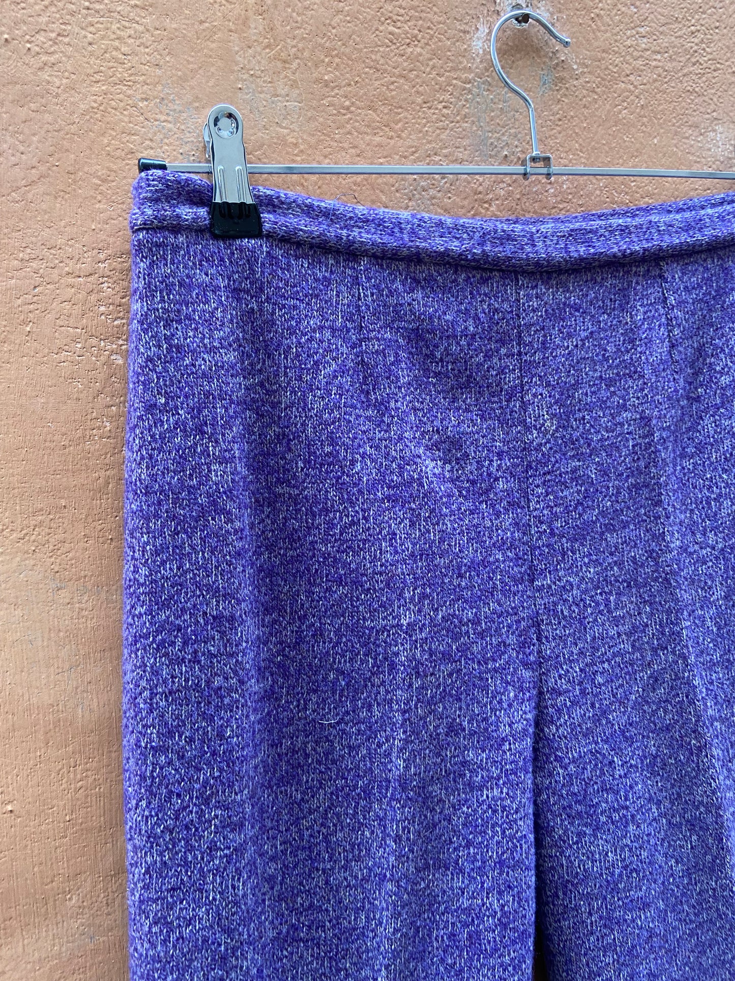 Completo elegante mélange violetto