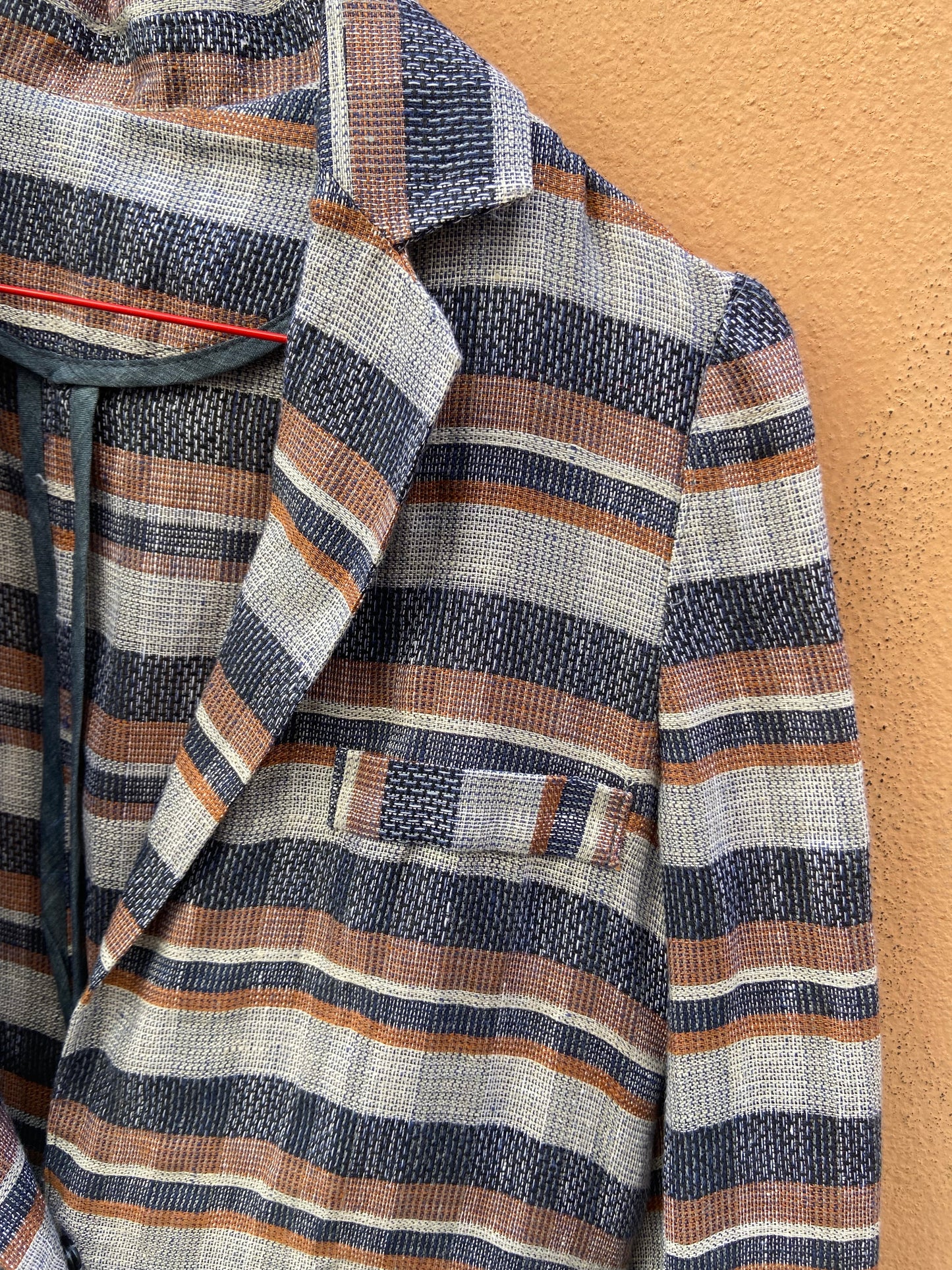 Blazer quadrettato estivo