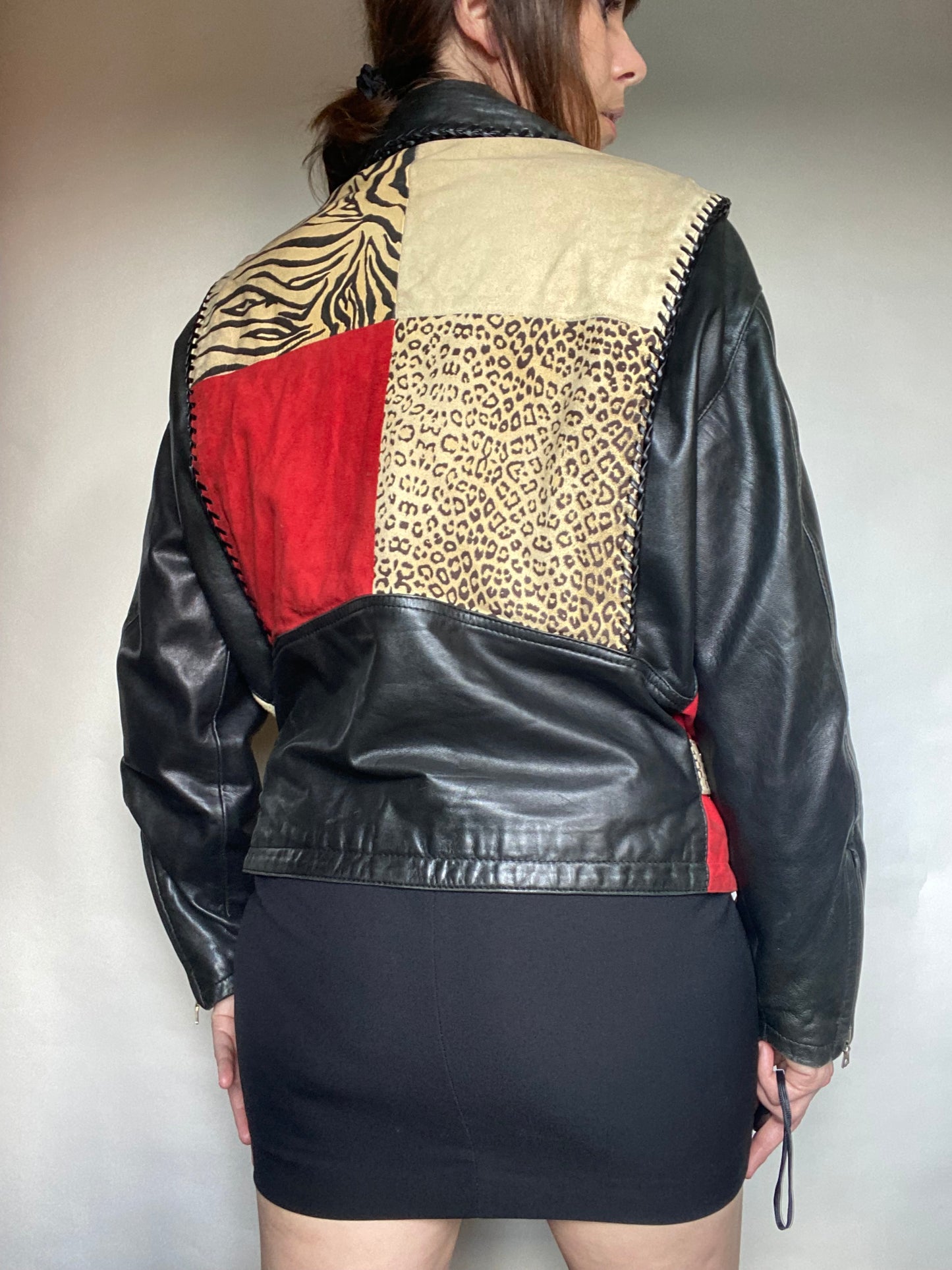 Giubbino patchwork
