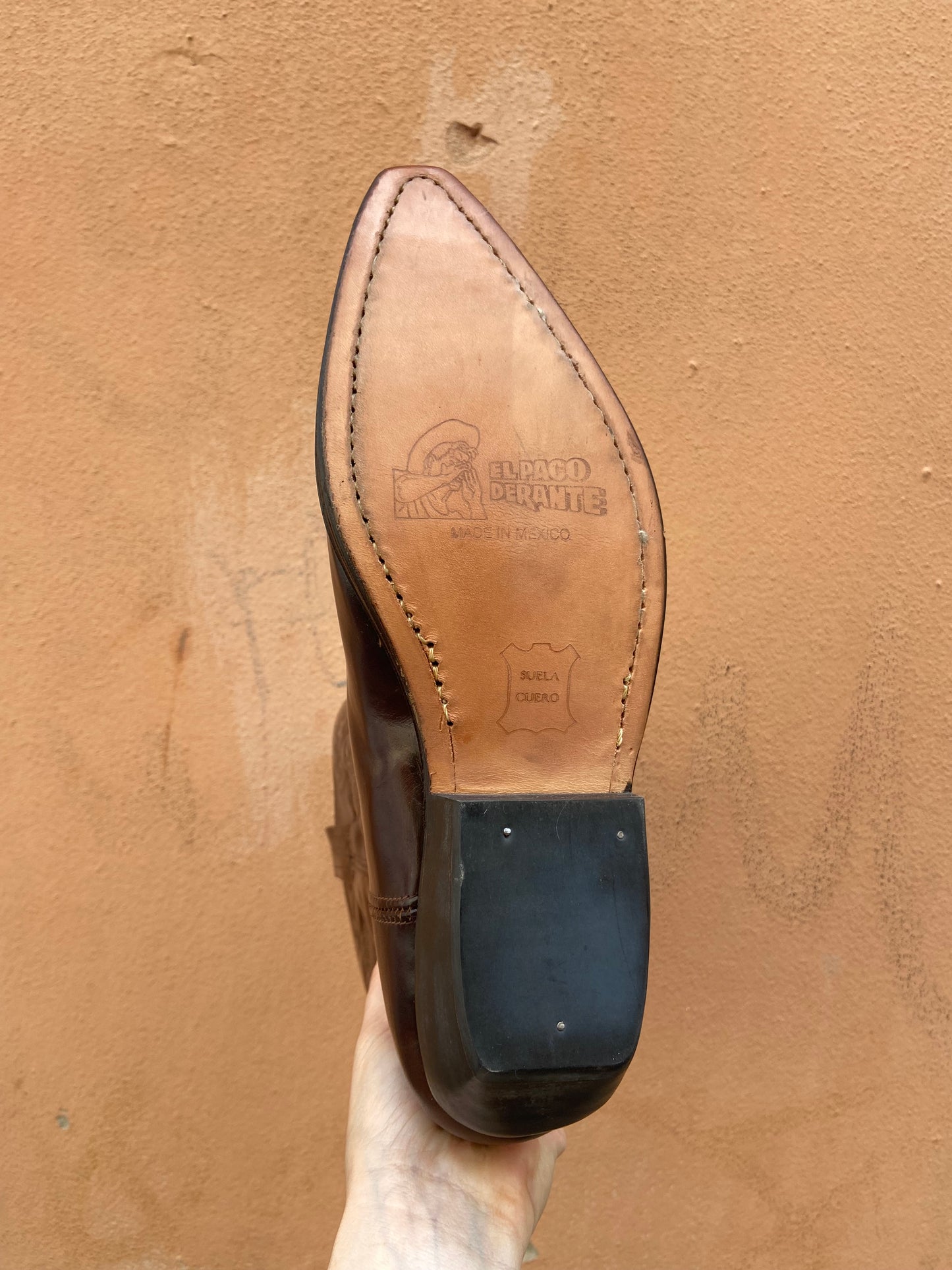 Texano marrone 43 deadstock