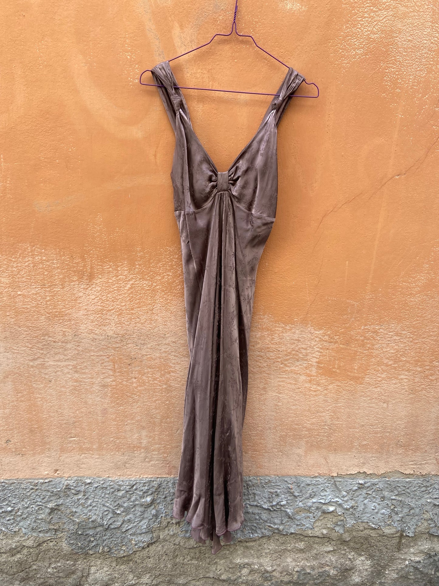 Twinset abito damascato