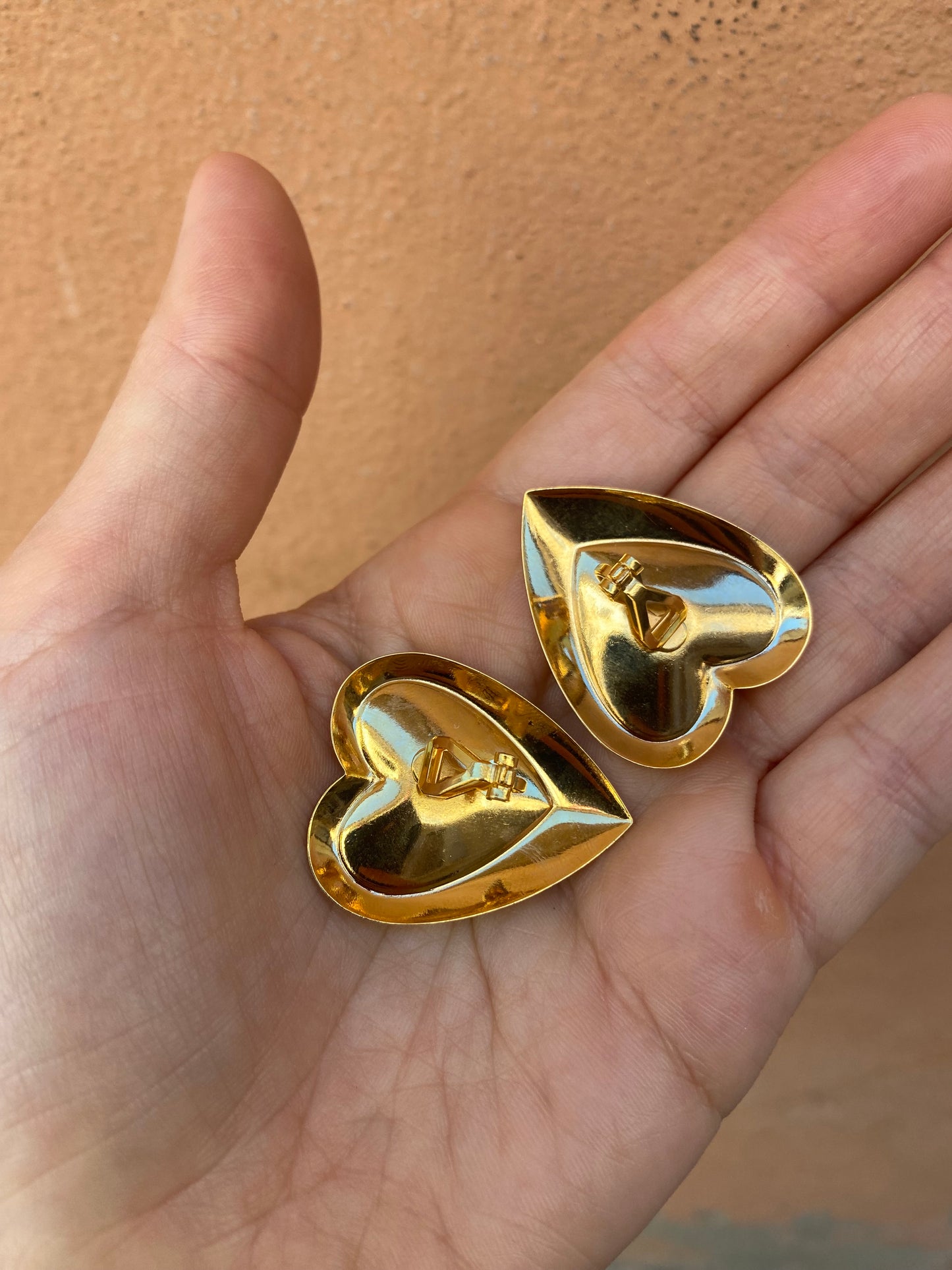 Orecchini vintage, cuore
