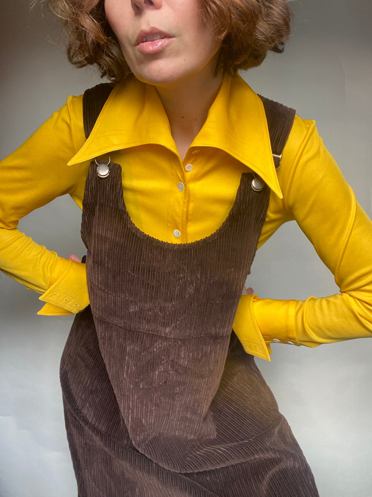 Scamiciato velluto a coste