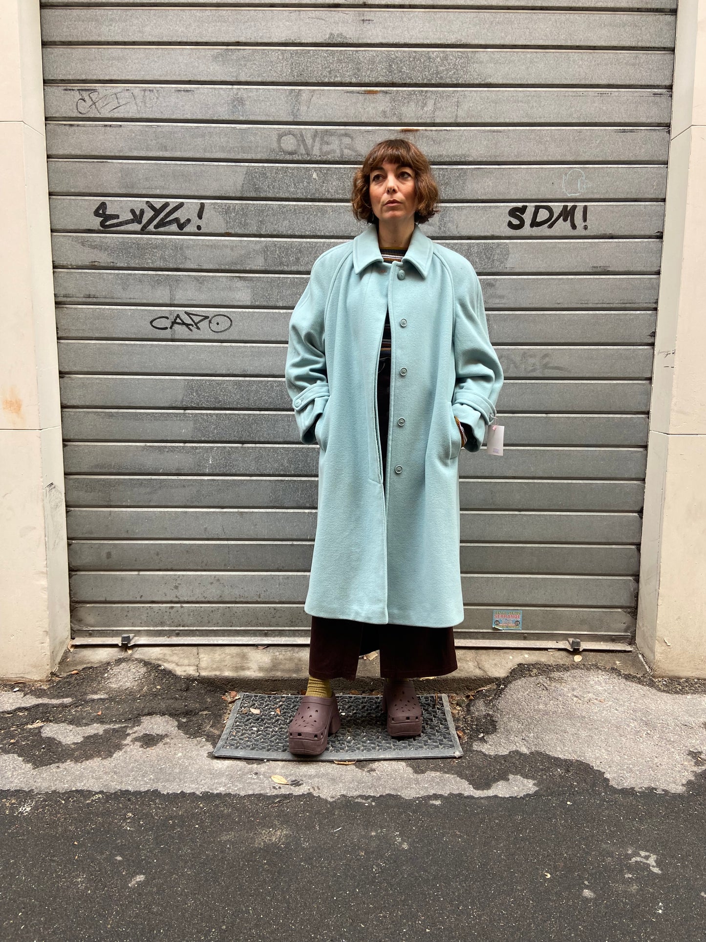 Cappotto azzurro Piero