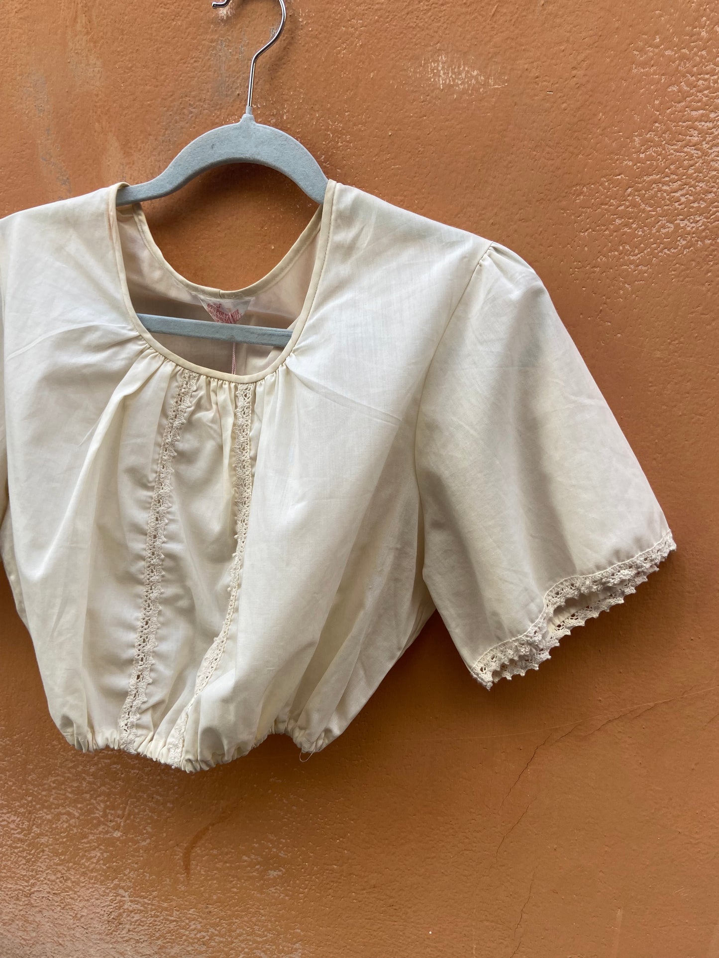 Camicia crop tirolese L